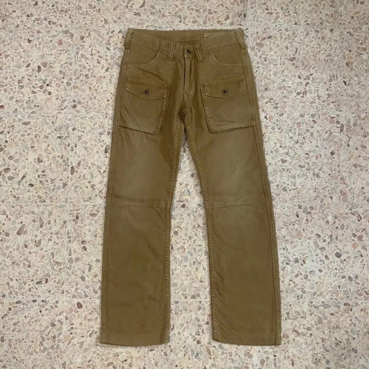 Vintage Rugged Trousers Canvas Japanese Vintage Faded Bush Pants Size US 30 / EU 46 - 3 Thumbnail