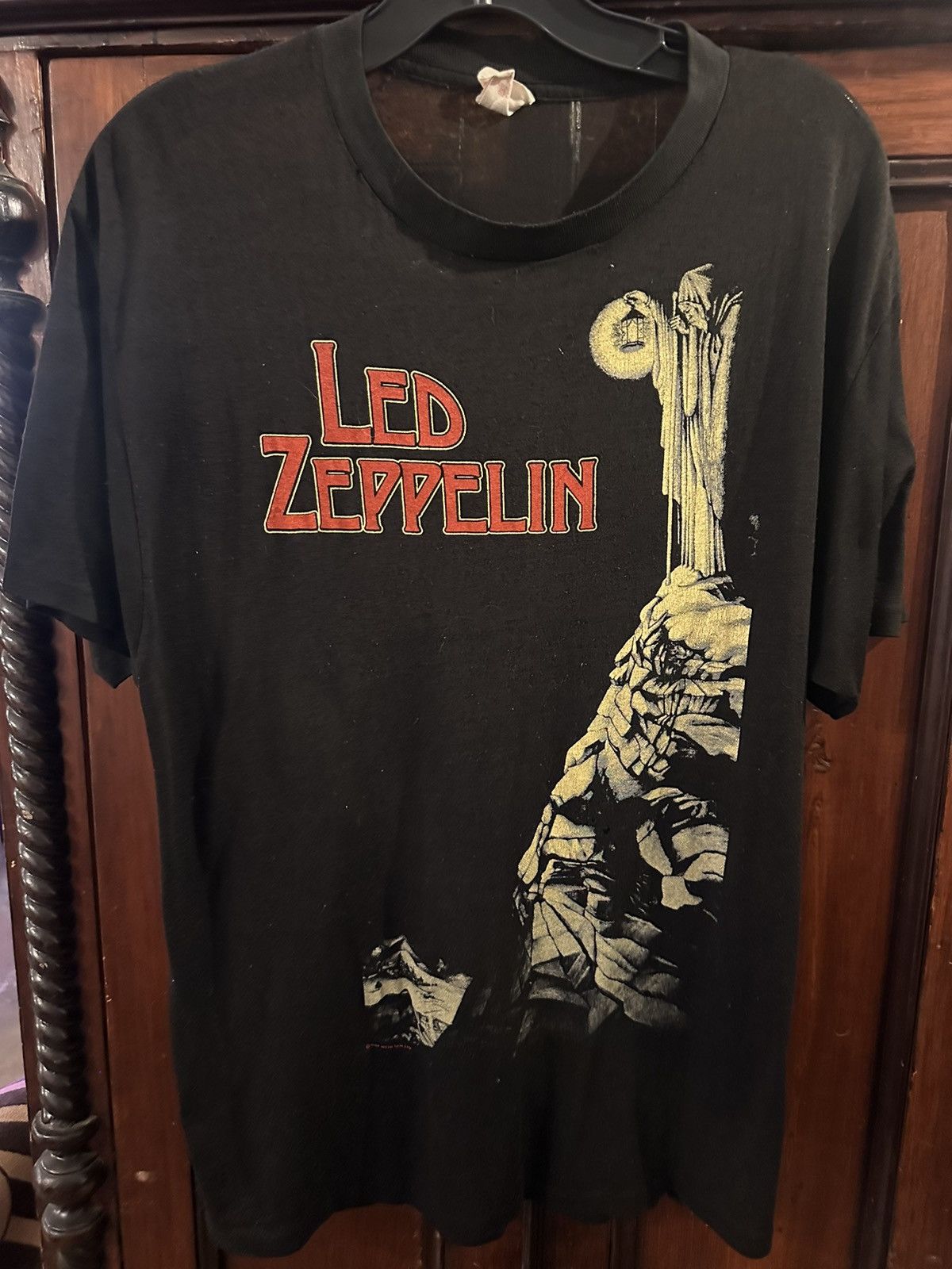 Vintage Led Zepplin 1984 Tshirt Size US L / EU 52-54 / 3 - 1 Thumbnail