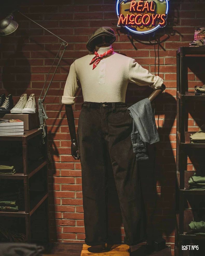 The Real McCoy's The Real Mccoys Out of Print Heavyweight Corduroy Cowboy Pa Size US 32 / EU 48 - 1 Thumbnail
