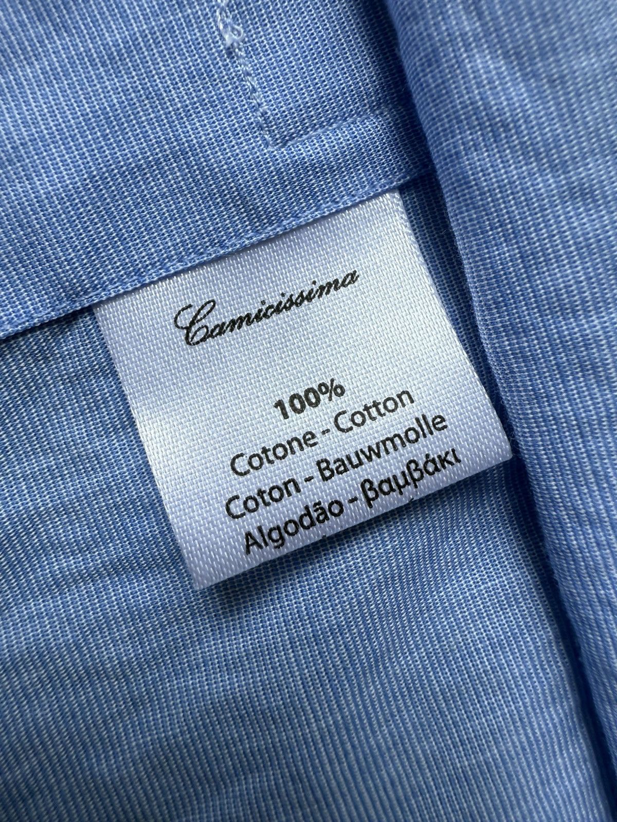 Designer Camicissima Urbino Made in Italy Button Up Shirt Size US L / EU 52-54 / 3 - 6 Thumbnail