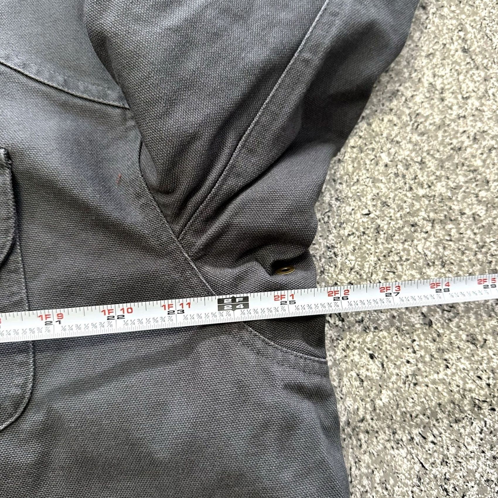 Nike Nike Life Flannel Lined Barn Coat Heavy Chore Grey Mens L Detachable Lining Jacket Size US L / EU 52-54 / 3 - 4 Thumbnail