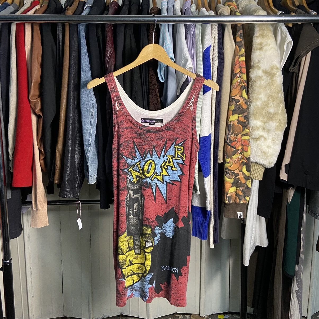 Miss Sixty Luxury Miss Sixty Comic Graphic Tank Size S / US 4 / IT 40 - 1 Thumbnail