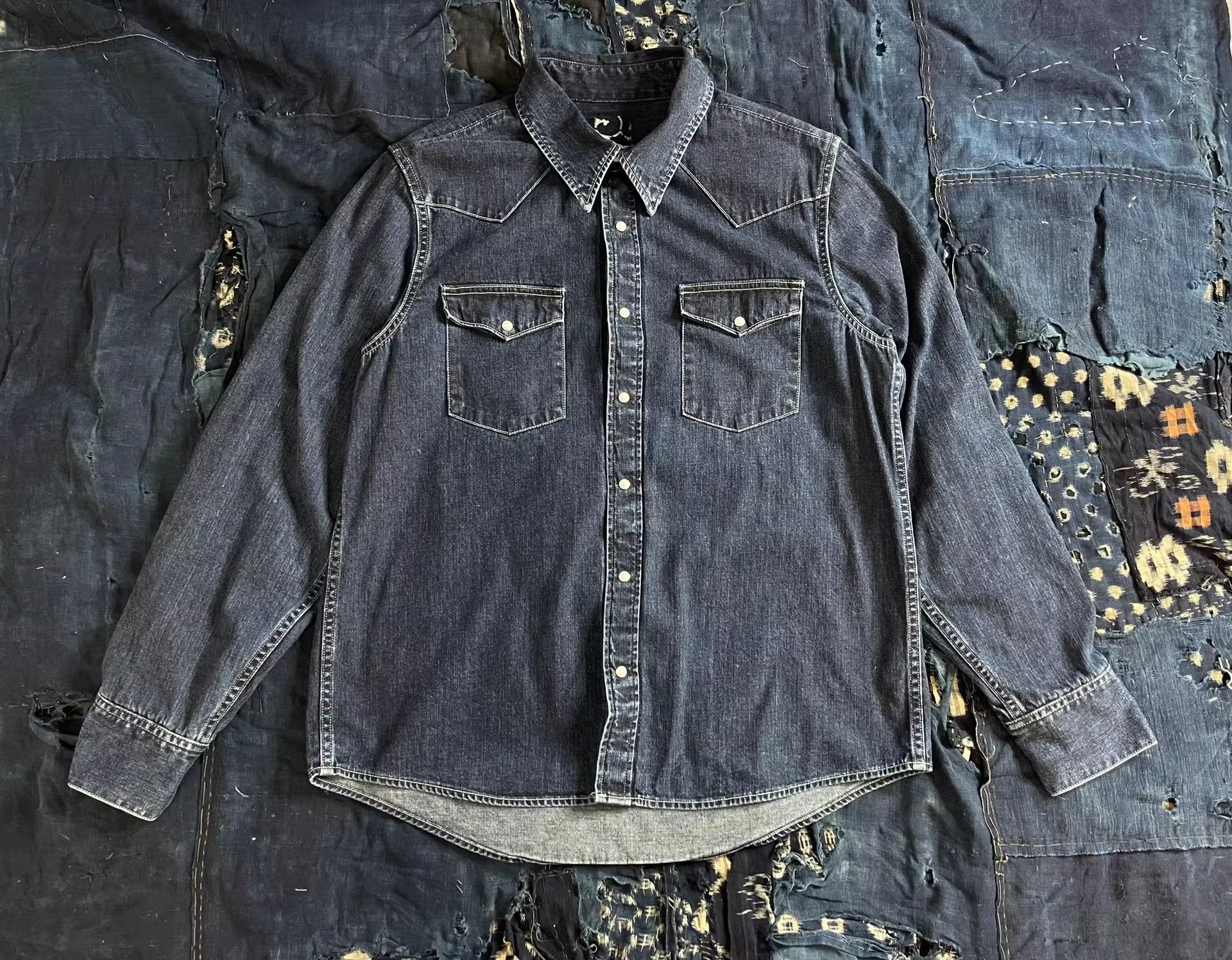Visvim VISVIM 23SS ALBACORE SHIRT DMGD Size US M / EU 48-50 / 2 - 2 Thumbnail