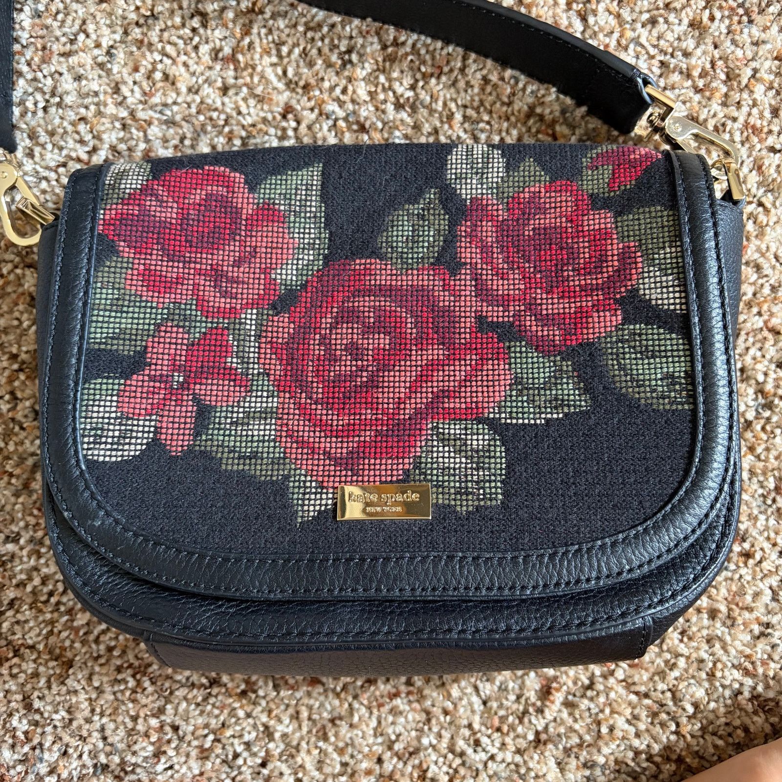 Kate Spade Kate Spade NY Seeley Lane Rae Crossbody Shoulder Bag Rose Size ONE SIZE - 3 Thumbnail