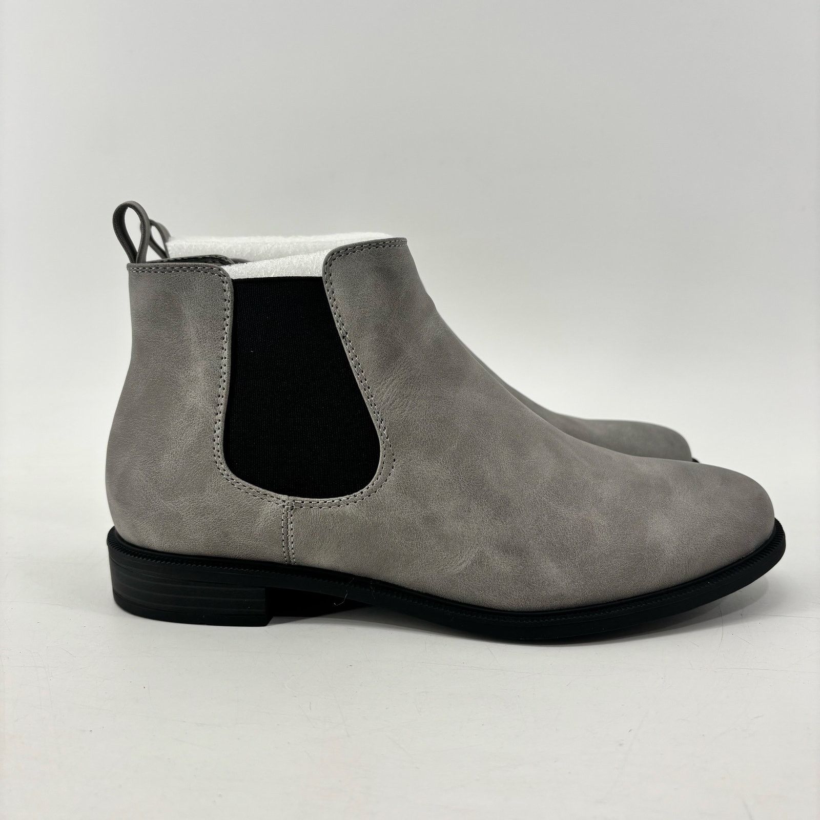 Other Anjoufemme Womens Size 6.5 Gray Chelsea Boots Ankle Boot Size US 6.5 / IT 36.5 - 2 Thumbnail
