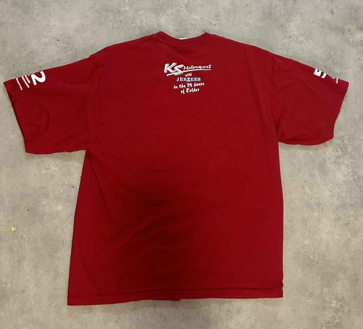 Japanese Brand × Vintage Red Motorsport Tee Size US XL / EU 56 / 4 - 2 Thumbnail
