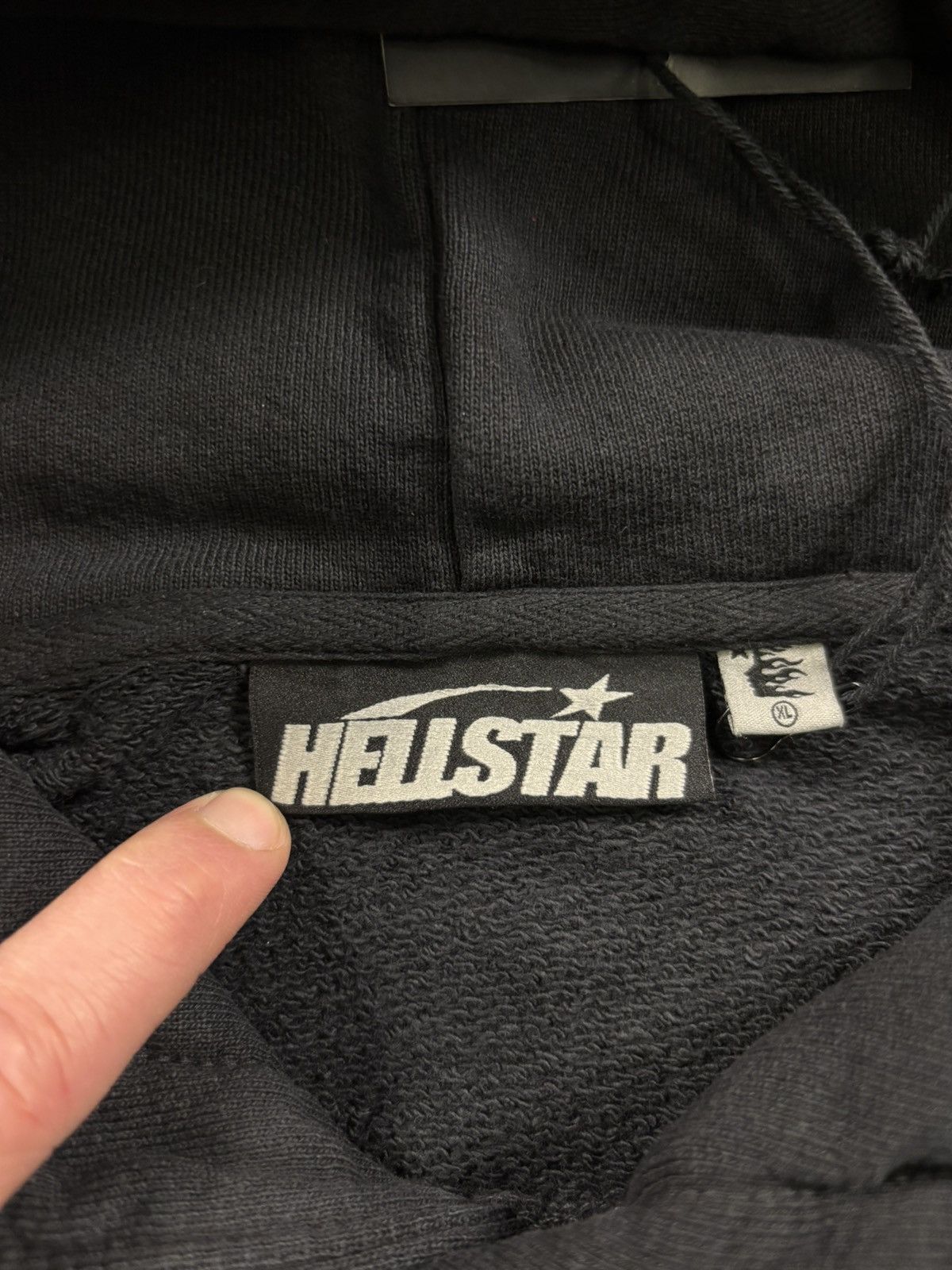 HELLSTAR Hellstar HStar Hoodie, Black Size US XL / EU 56 / 4 - 8 Thumbnail