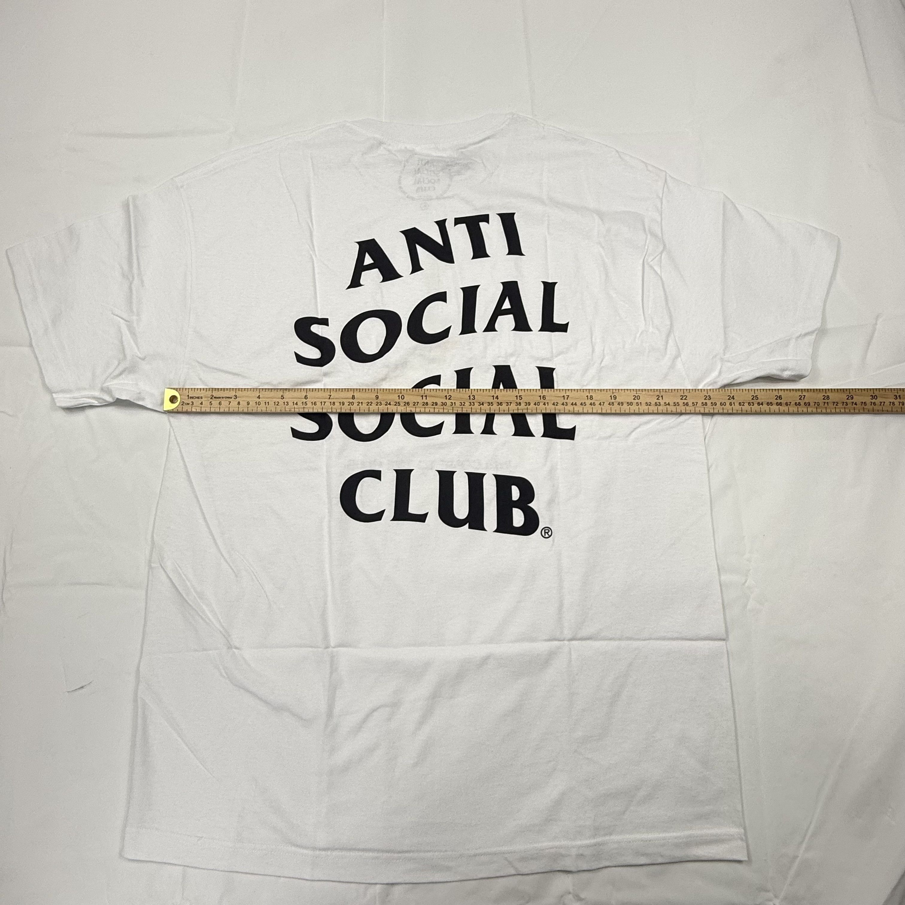 Anti Social Social Club Anti Social Social Club Welcome To The Club T-Shirt XL Size US XL / EU 56 / 4 - 2 Thumbnail