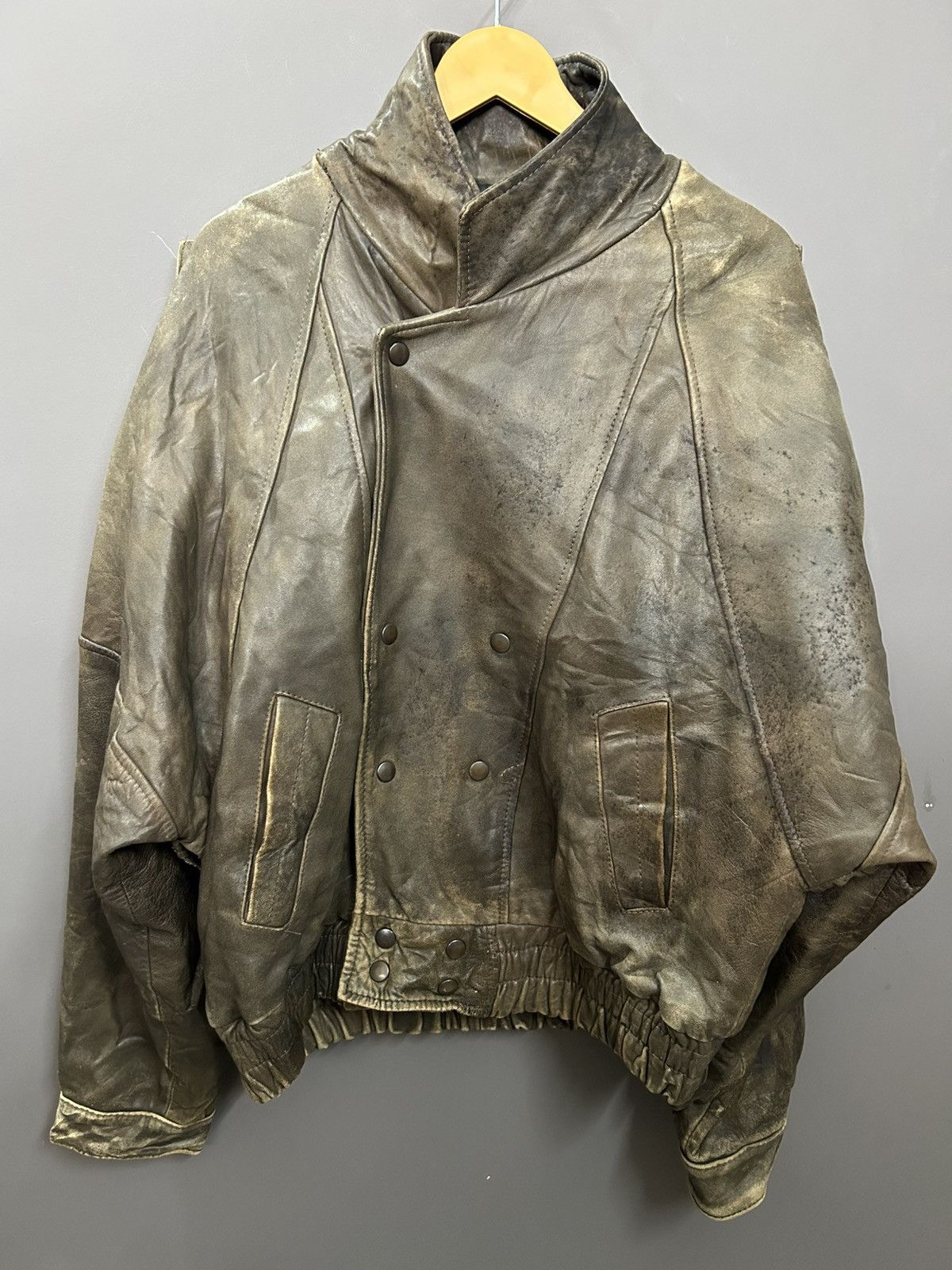 Other Vintage Jacqes Leather Jacket. Size US L / EU 52-54 / 3 - 3 Thumbnail