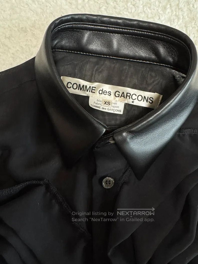 Comme des Garcons Comme des Garcons Rose floral sheer shirt Size XS / US 0-2 / IT 36-38 - 3 Thumbnail