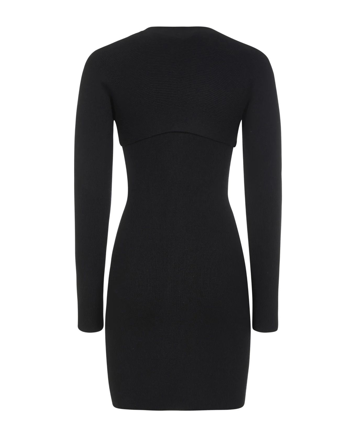 Tom Ford o1y0126 Midi Dress in Black Size L / US 10 / IT 46 - 2 Thumbnail