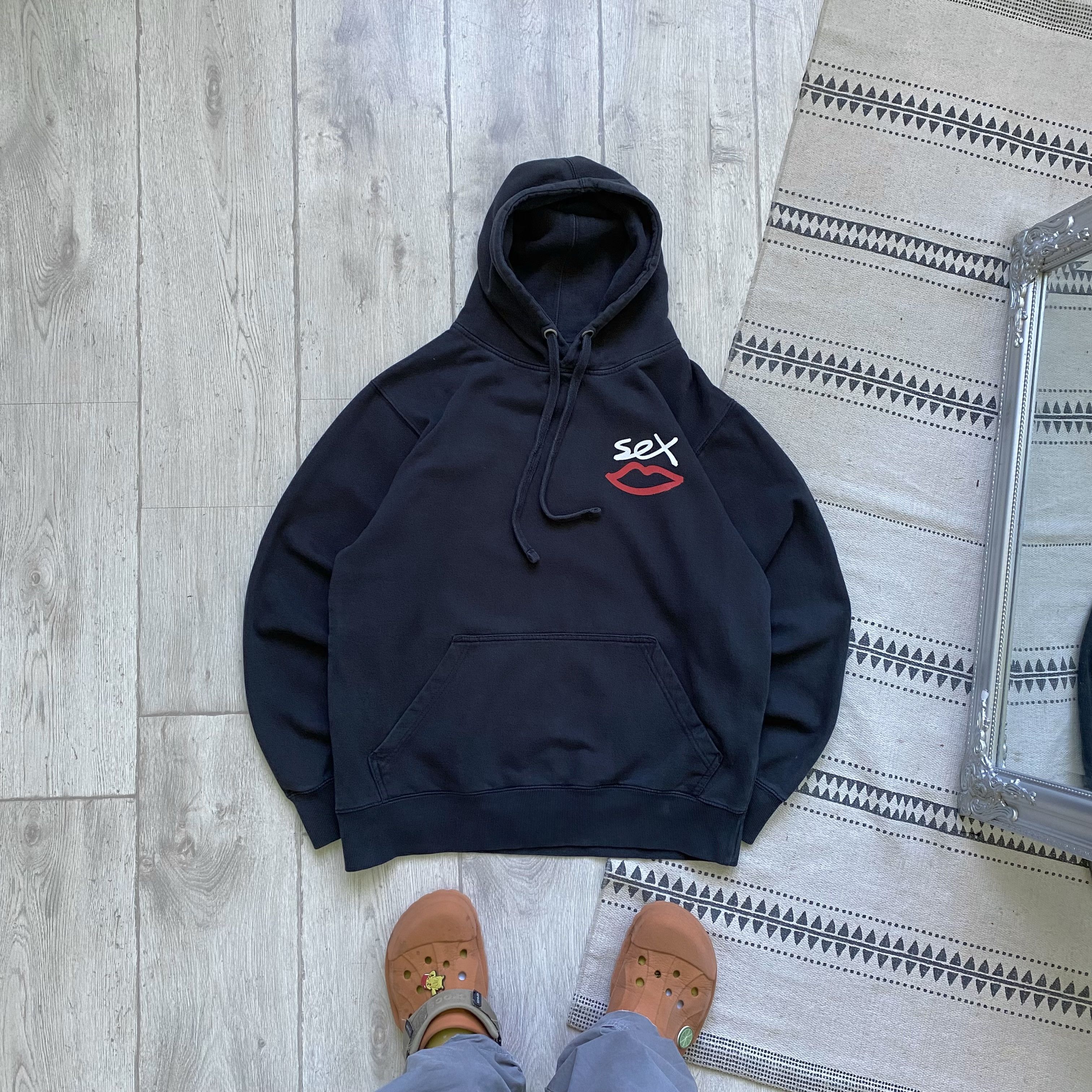 Sex Skateboards 🔞 Vintage SEX Skateboards hoodie Kiss logo Faded Size US M / EU 48-50 / 2 - 2 Thumbnail