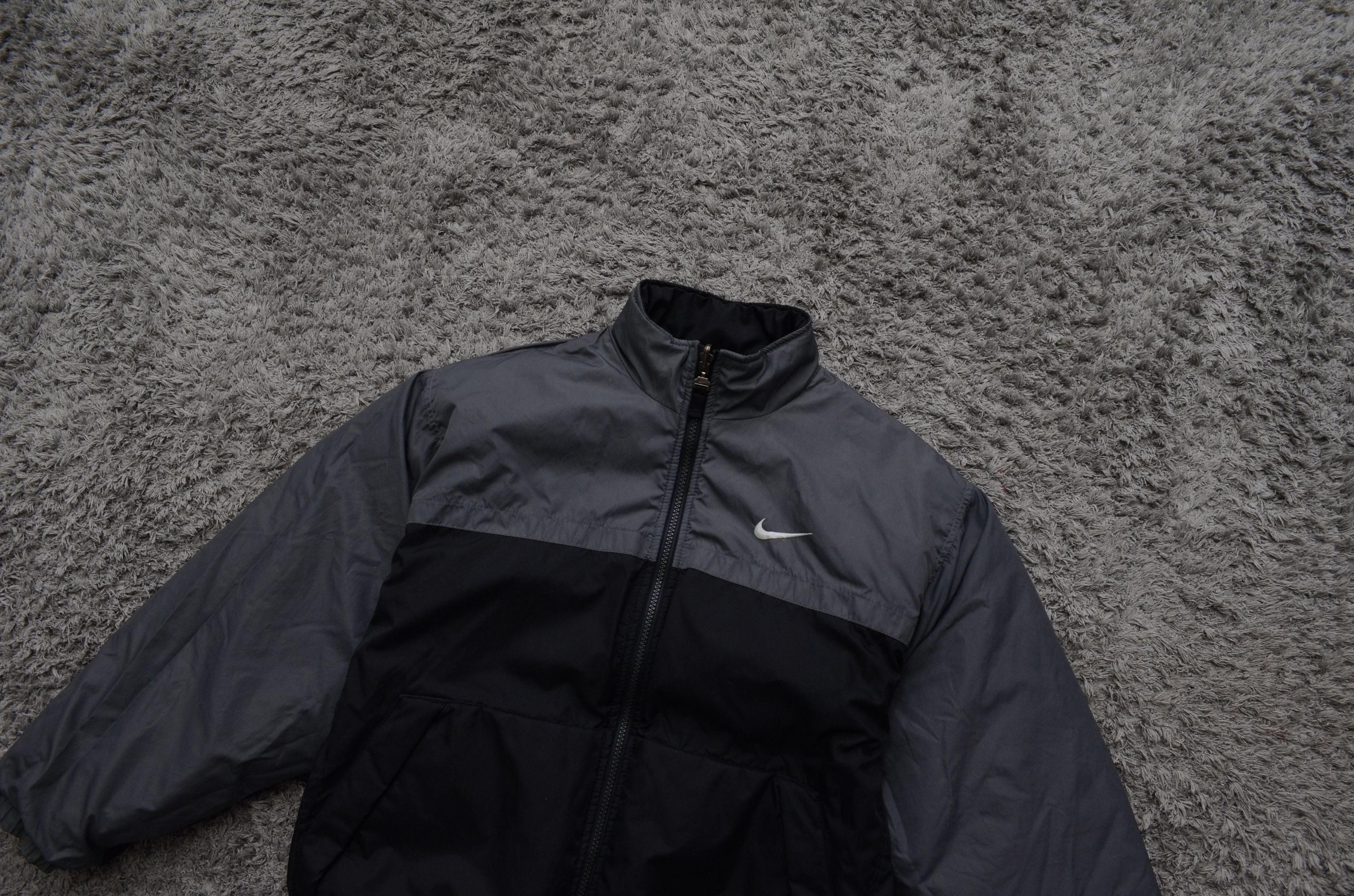 Nike Vintage Beige Puffer Jacket y2k retro Two-Sided AcG
