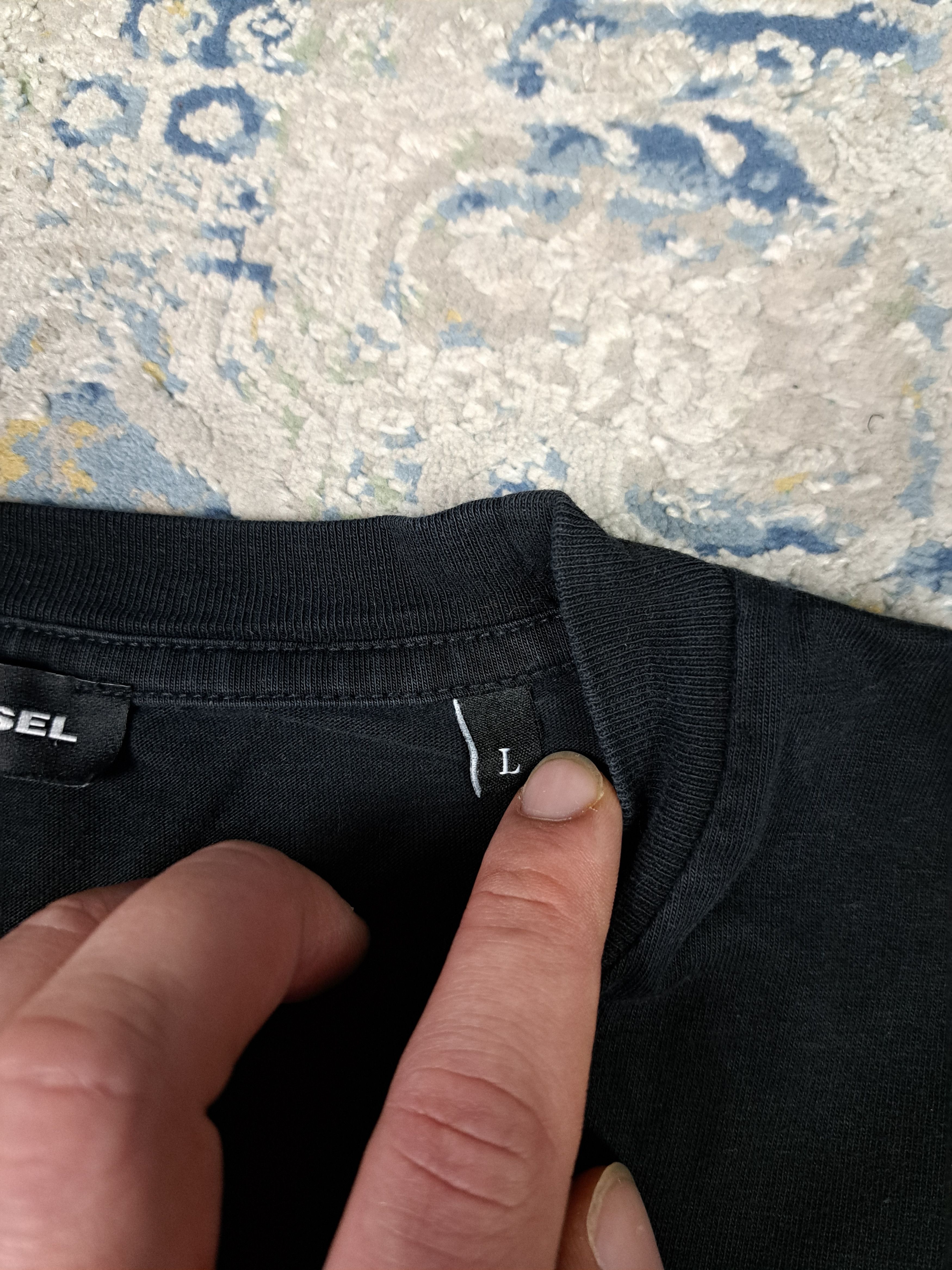 Diesel Diesel Never Ever Archive Tee Embroidered Skull Avant Garde Size US L / EU 52-54 / 3 - 9 Thumbnail