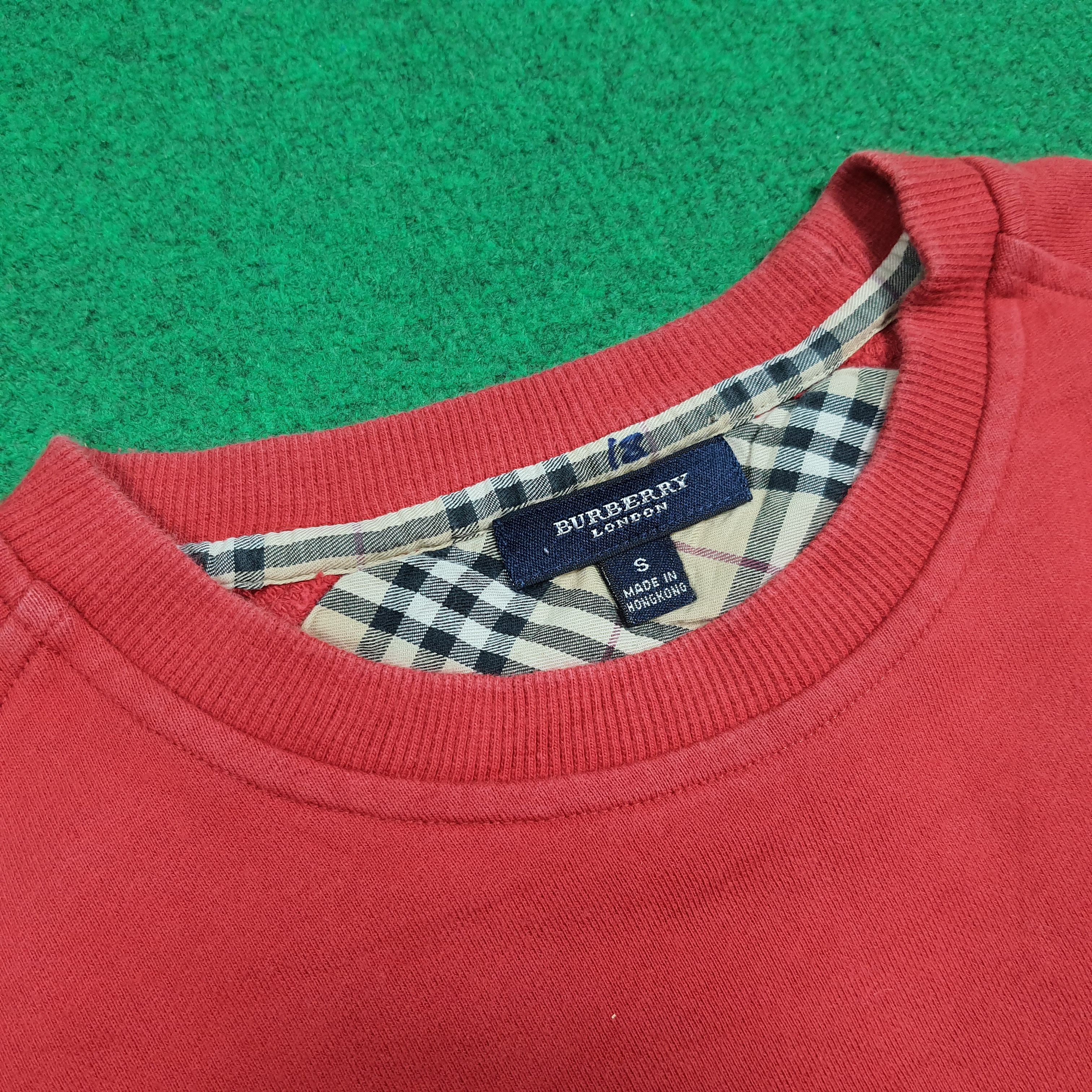 Burberry Vintage Burberry London Nova Check Sweatshirt C282N20 Size S / US 4 / IT 40 - 4 Thumbnail