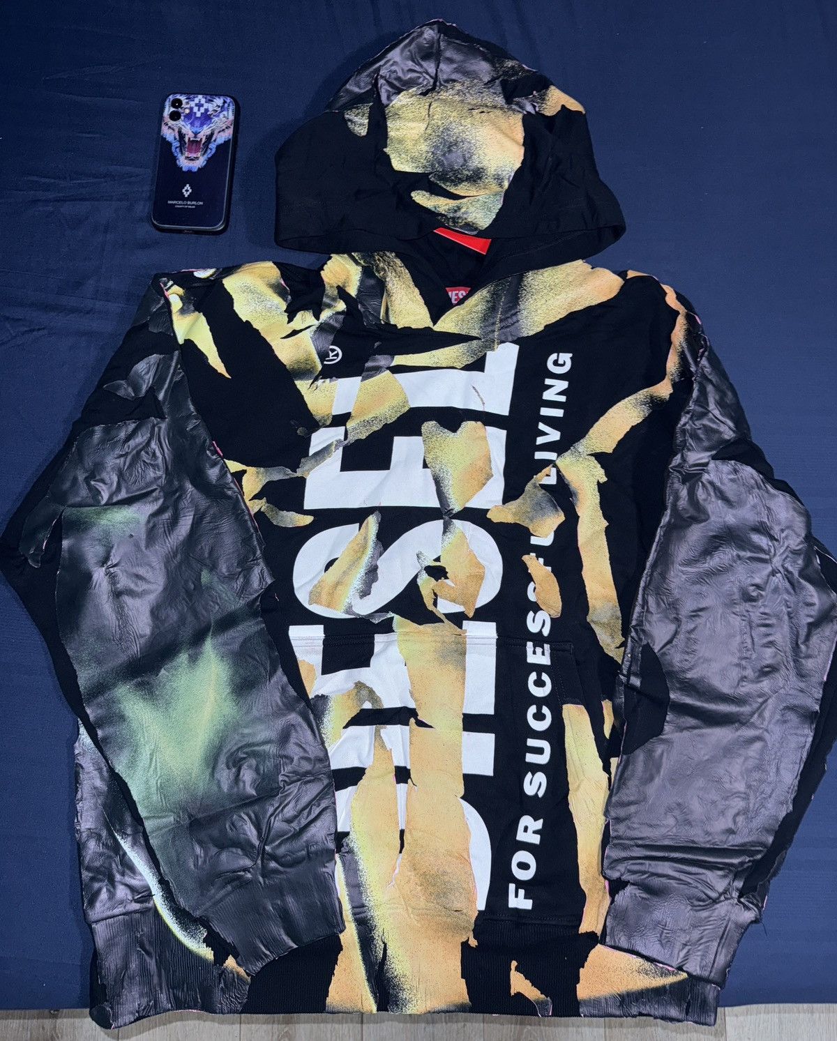 Diesel Diesel Hoodie S-MAC-HOOD-M1 Sweatshirt Large Size US L / EU 52-54 / 3 - 11 Thumbnail