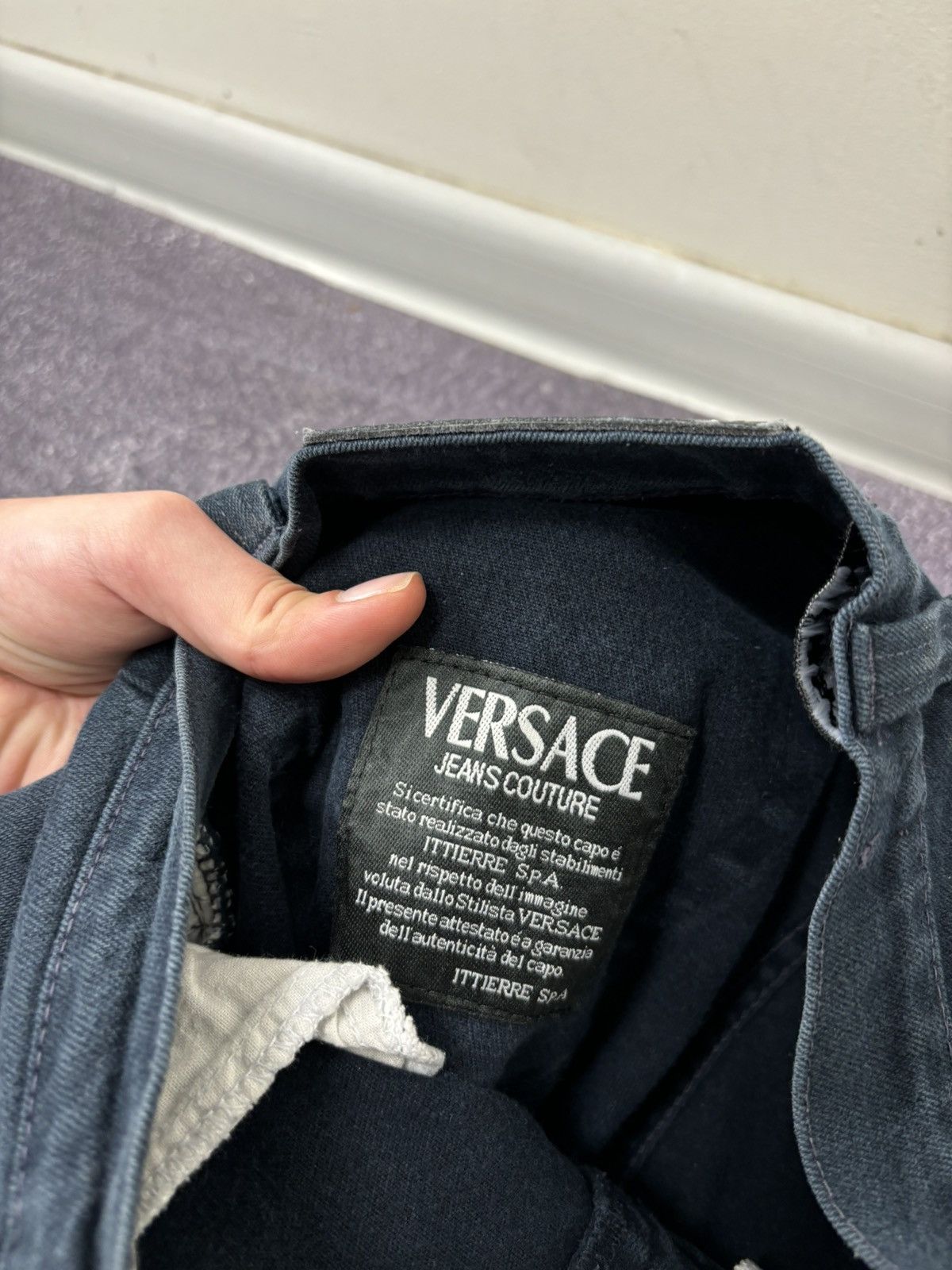 Versace Jeans Couture Vintage Versace Jeans Couture Women’s Medusa Denim Jeans Size 29" - 11 Thumbnail