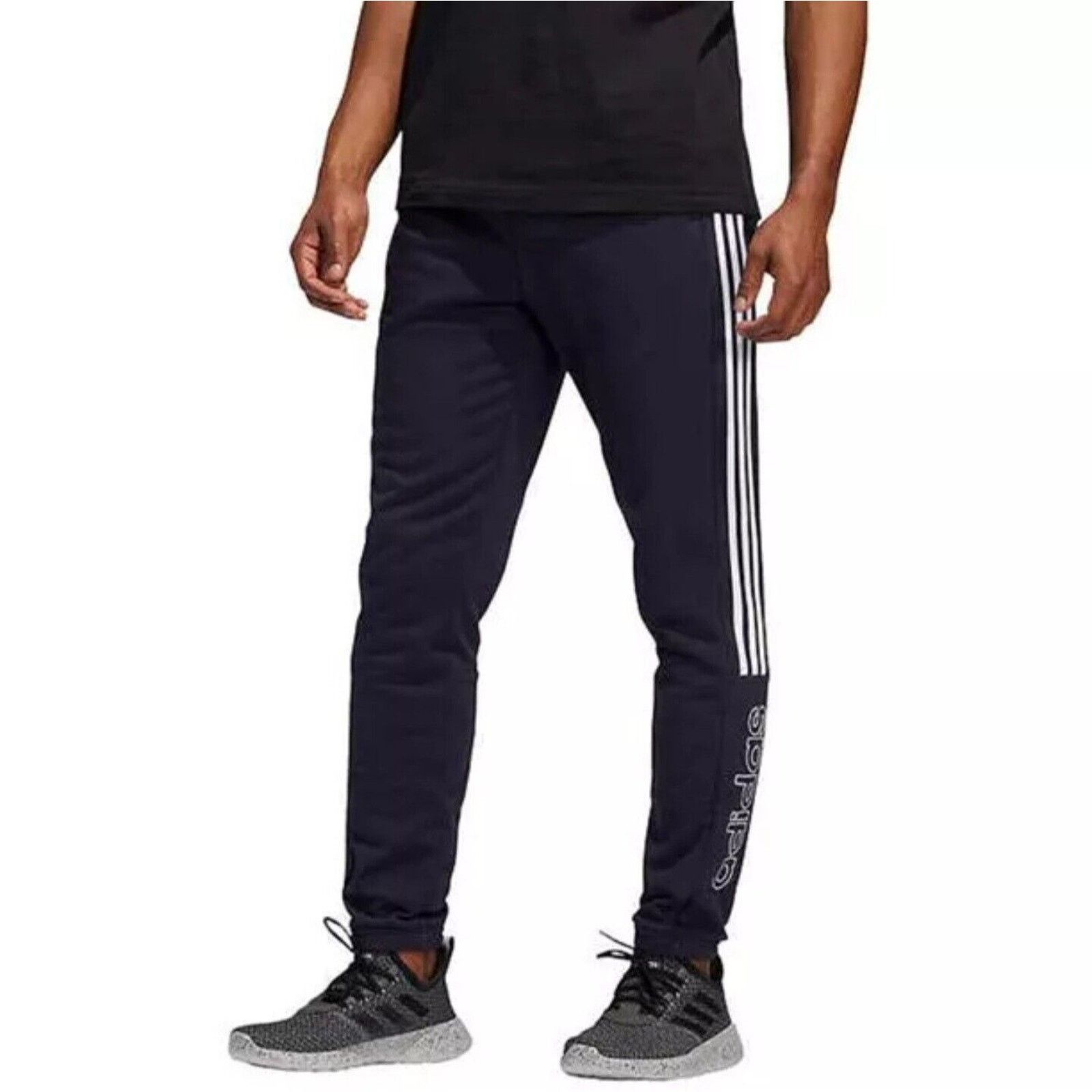 Adidas Adidas Men's 3-Strip Logo Jogger Athletic Pants GE0792 2XL Size US 38 / EU 54 - 3 Thumbnail