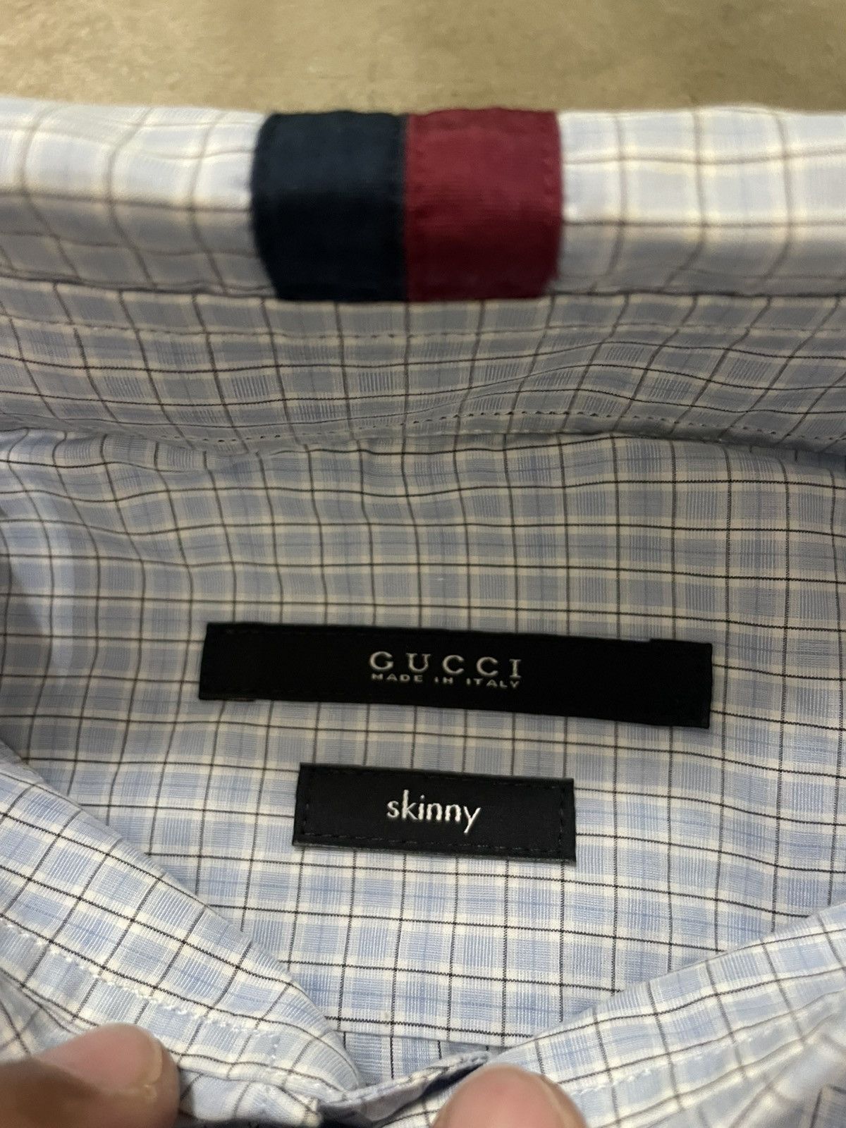 Gucci Skinny Gucci Double Pocket Made in Italy Size US S / EU 44-46 / 1 - 4 Thumbnail