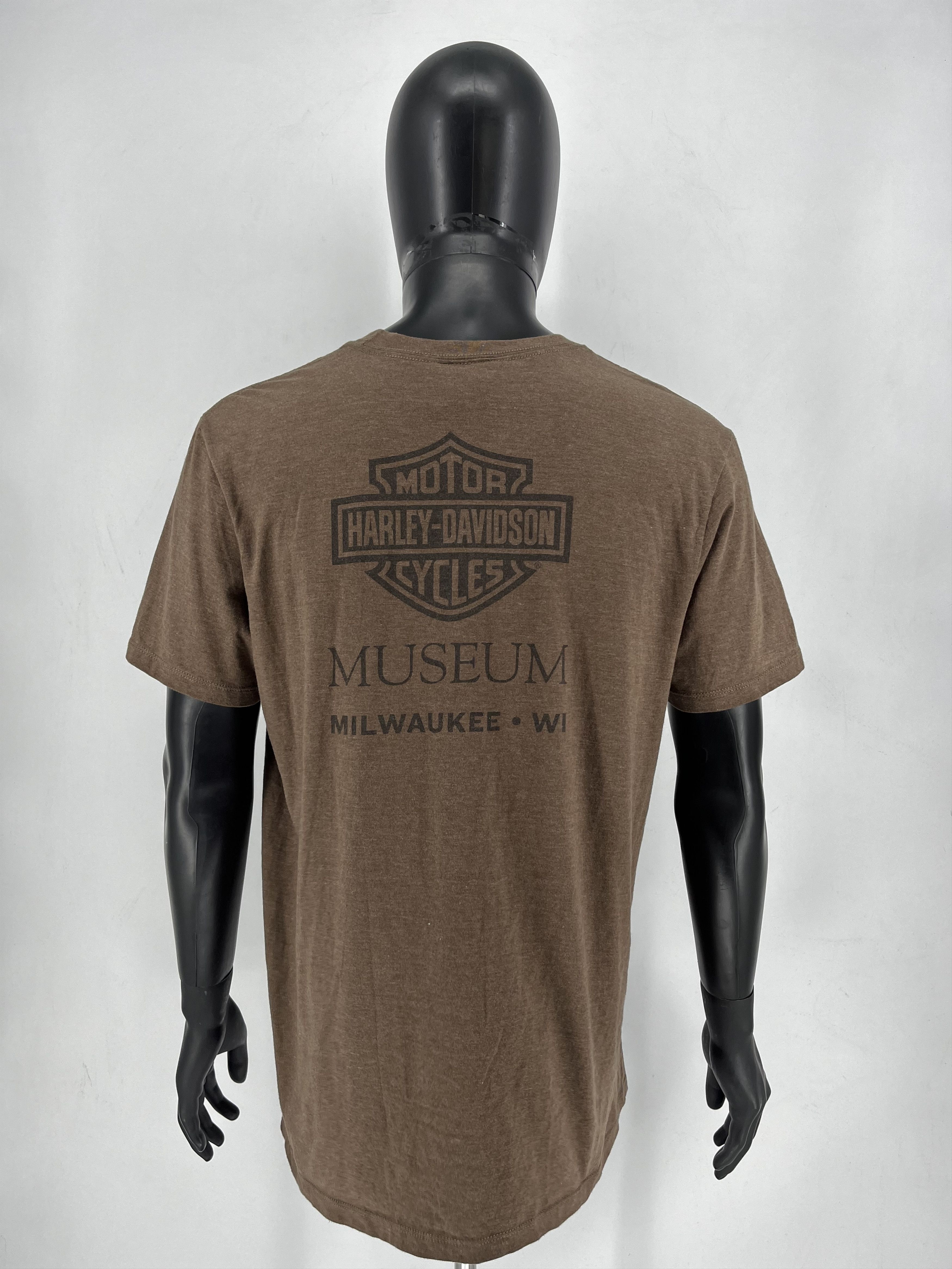 Harley Davidson Harley Davidson Museum Mens Flag T-Shirt Size L Milwaukee Size US L / EU 52-54 / 3 - 9 Thumbnail