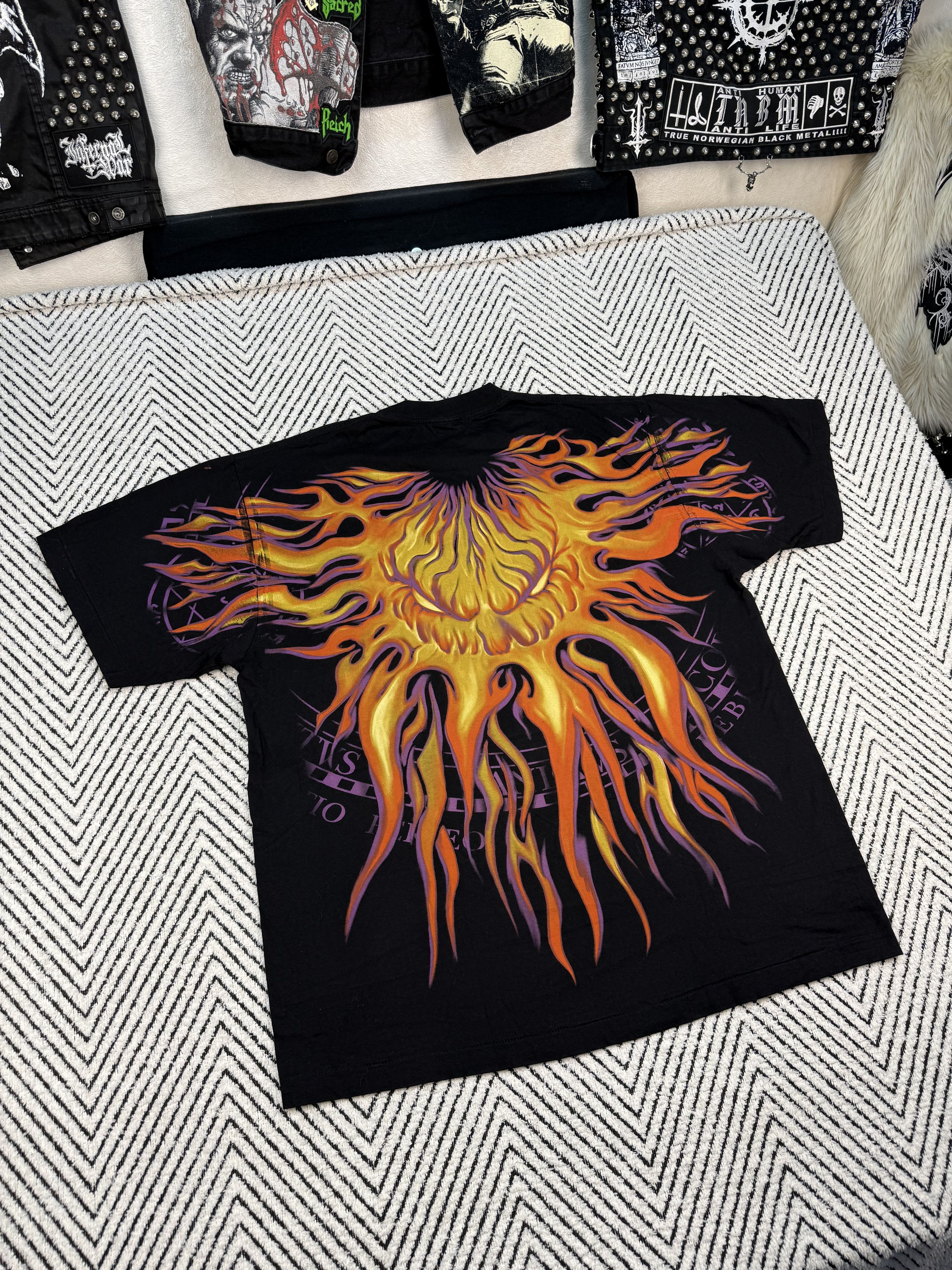 Liquid Blue Rock Eagle vintage overprint tshirt Size US XL / EU 56 / 4 - 4 Thumbnail