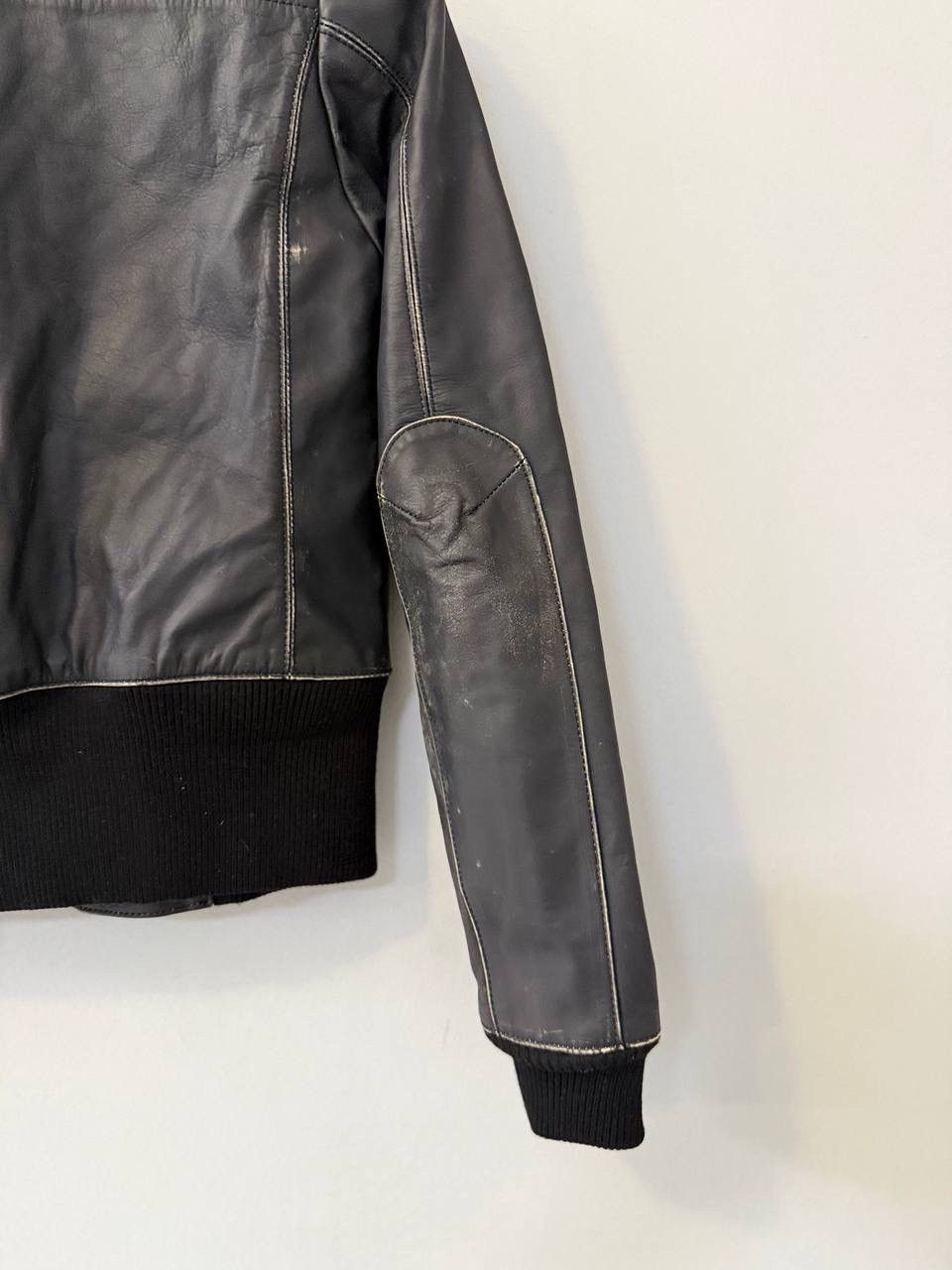 Puma RARE Archival x Puma Black Leather Jacket 500cc Motorcycle Size S / US 4 / IT 40 - 17 Thumbnail