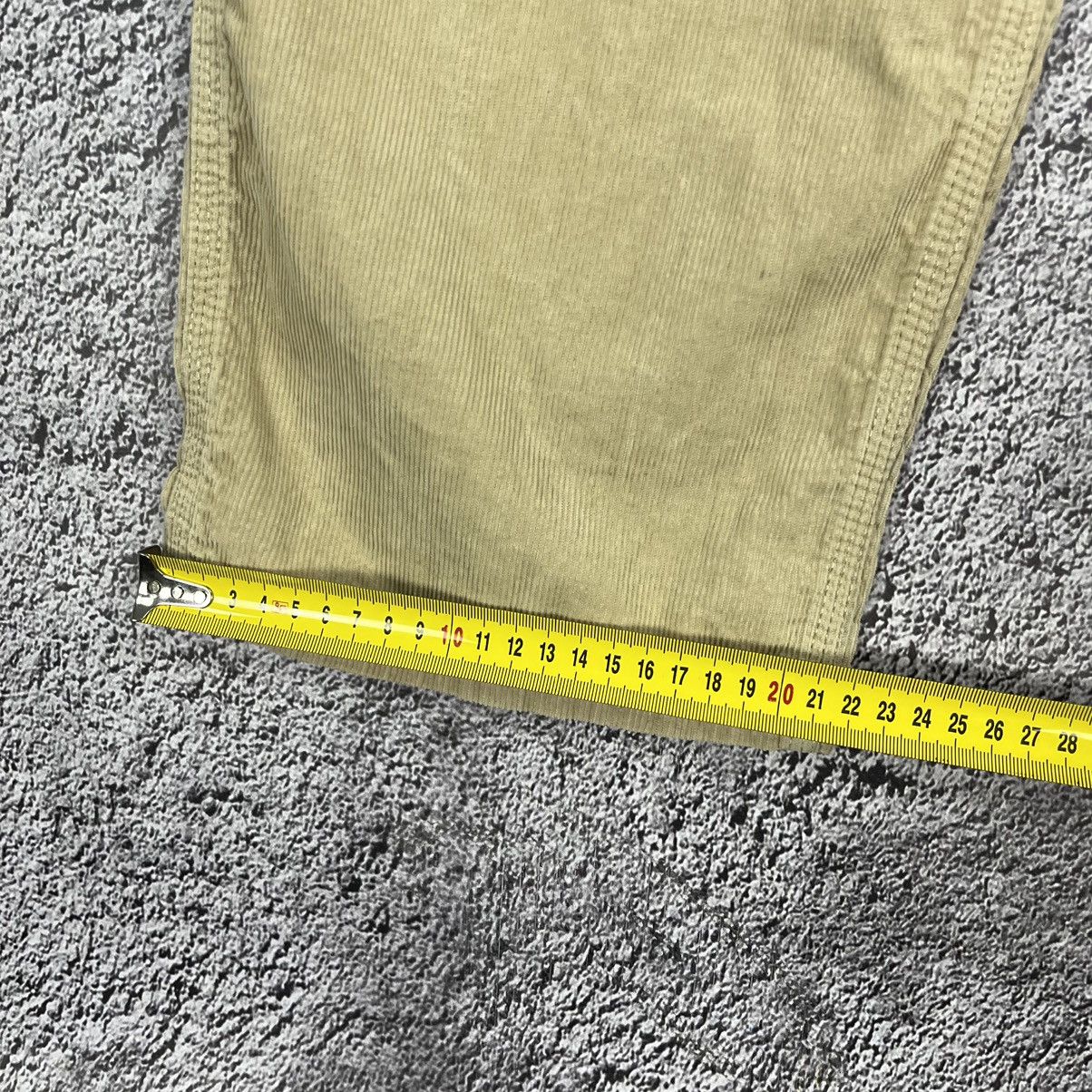 Carhartt × Carhartt Wip × Vintage 🦖VINTAGE🦖 Carhartt WIP Corduroy Beige Simple Pants Velvet Size US 33 - 14 Thumbnail