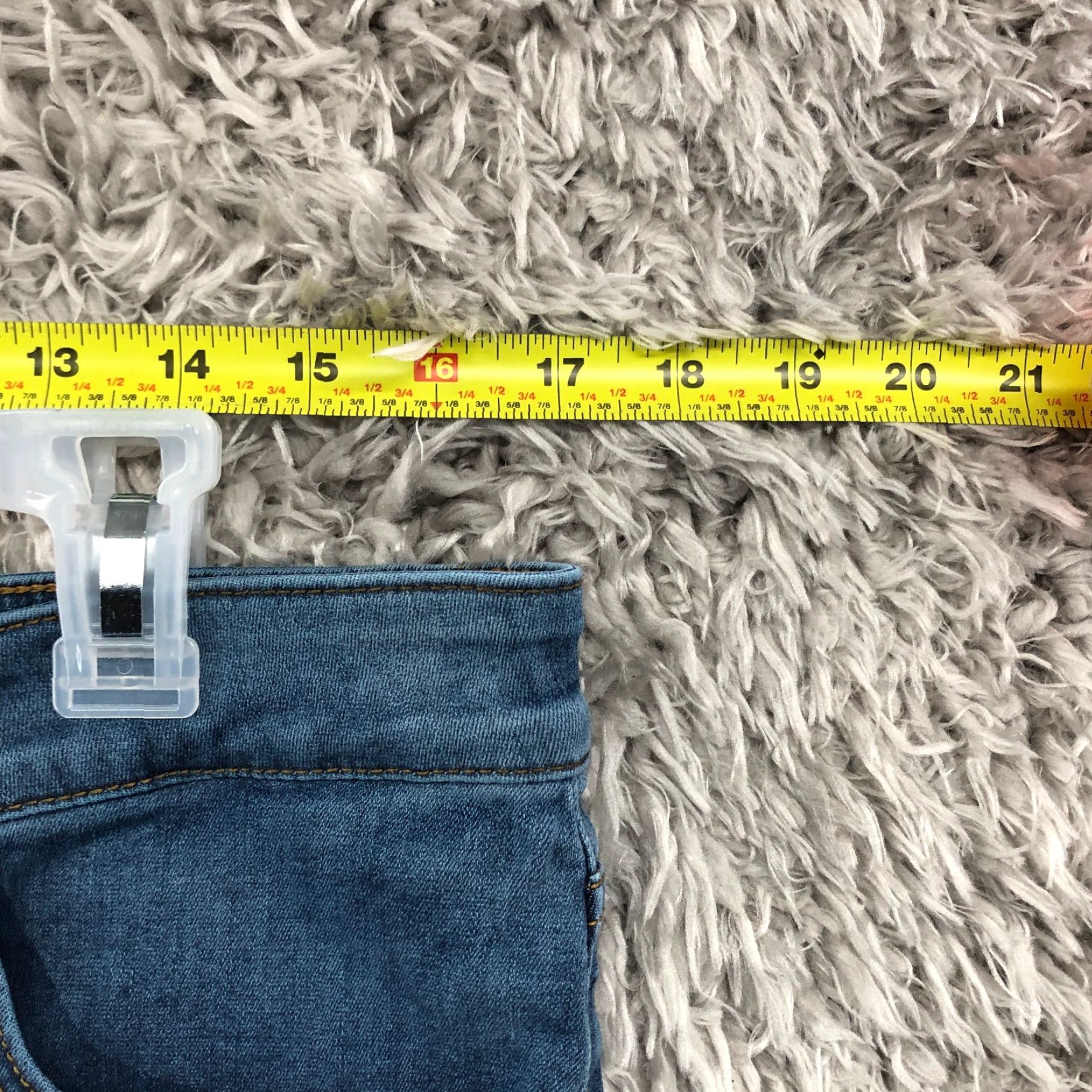 Vintage Falls Creek Jeans Skinny Size 14 Womens High Rise Dark Wash Denim Blue Size 36" / US 14 / IT 50 - 2 Thumbnail