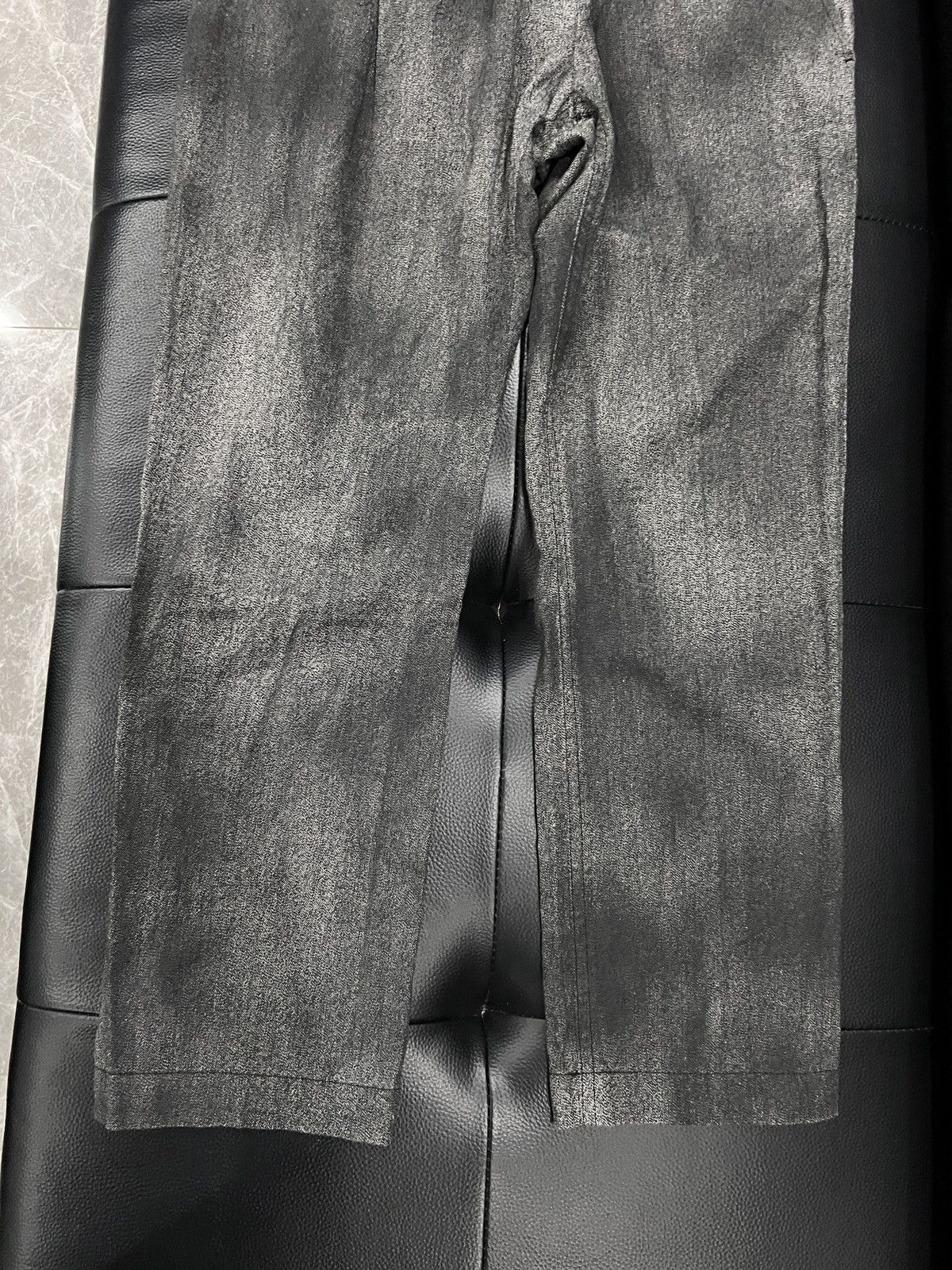 Y's Yohji Yamamoto by Y’s Adjustable Button Cotton Linen Trouser Size US 30 / EU 46 - 4 Thumbnail