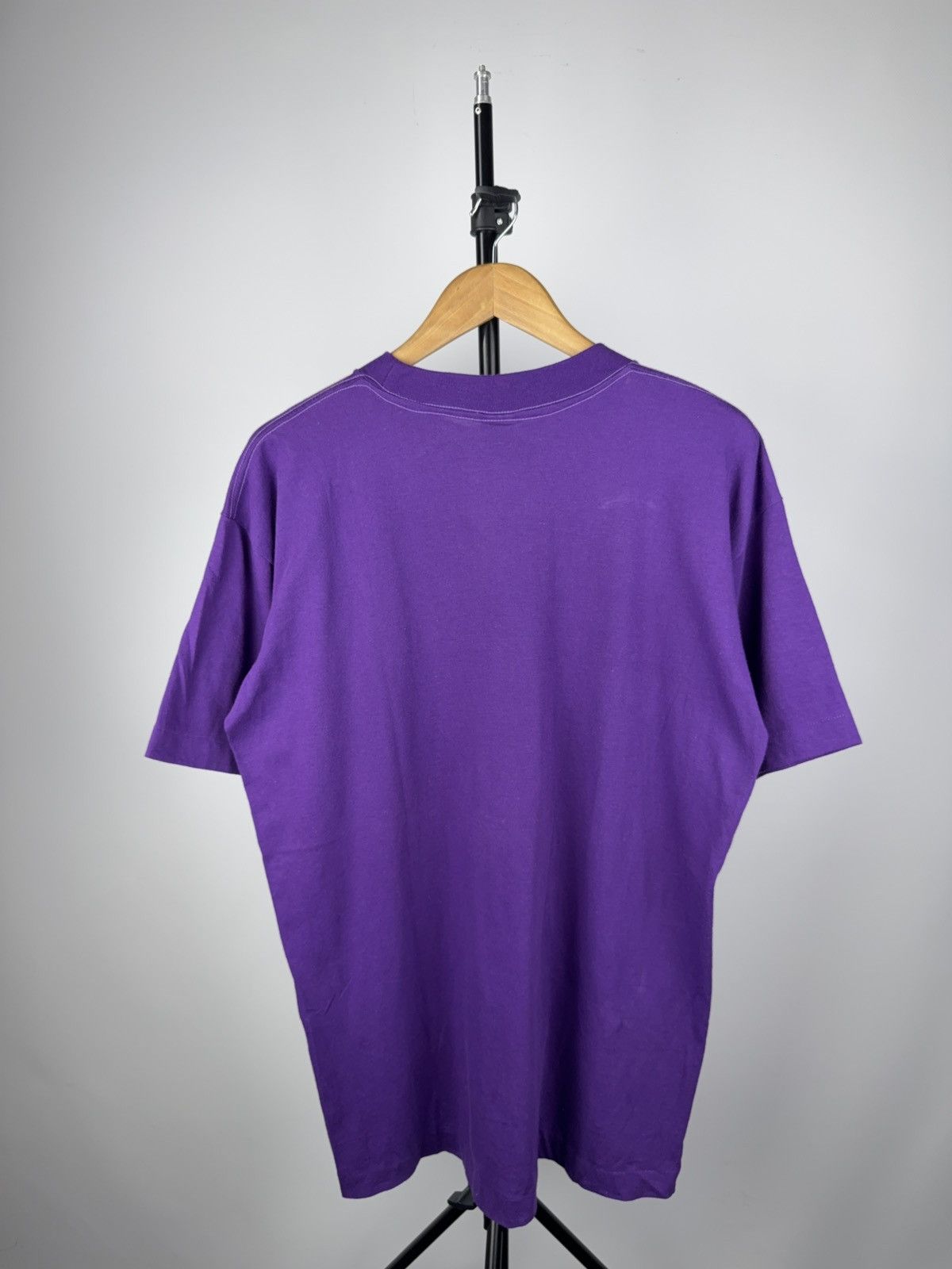 Other Vintage 90s Santo Domingo Neon Palm Tree Tee Purple XL Size US XL / EU 56 / 4 - 8 Thumbnail