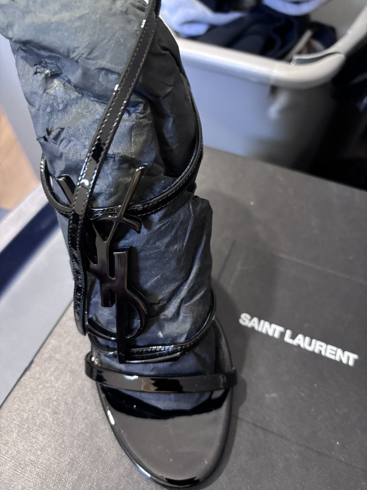 Yves Saint Laurent Sandal Size US 7 / IT 37 - 1 Thumbnail