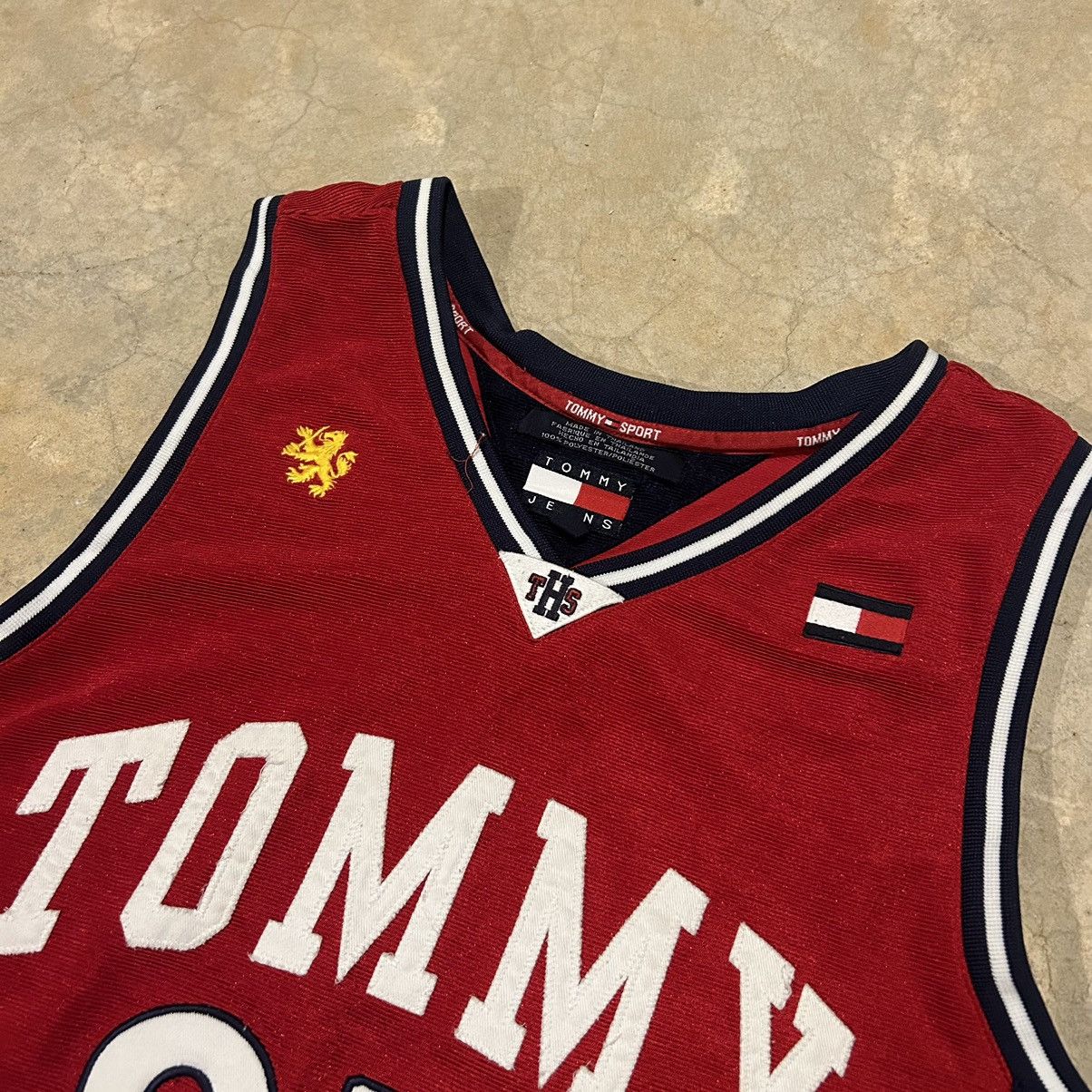 Tommy Hilfiger × Vintage Crazy Vintage 90s Tommy Jeans Sport Basketball Jersey Rare Size US M / EU 48-50 / 2 - 5 Thumbnail