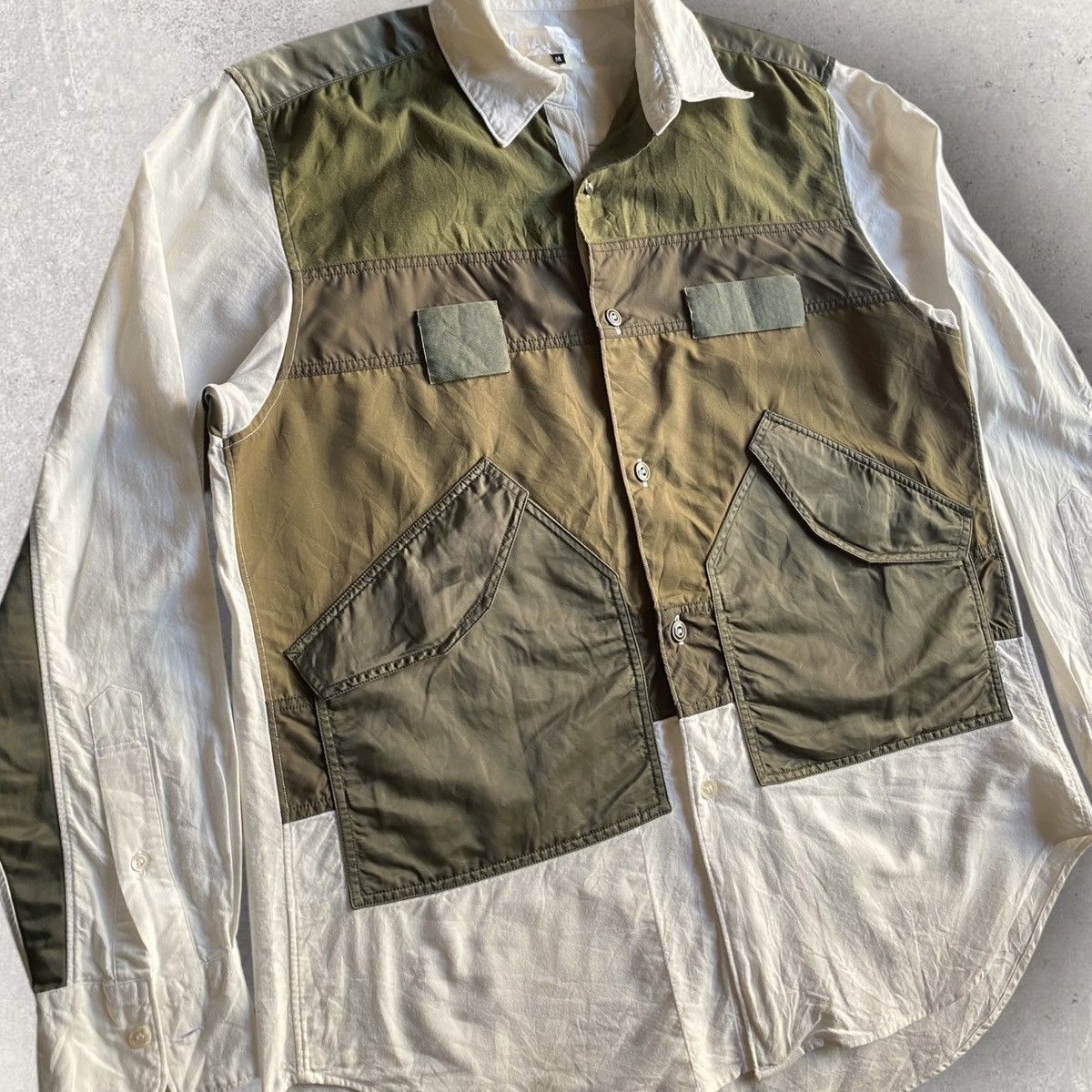 Comme des Garcons SS17 Reconstructed Military Shirt Size US M / EU 48-50 / 2 - 3 Thumbnail