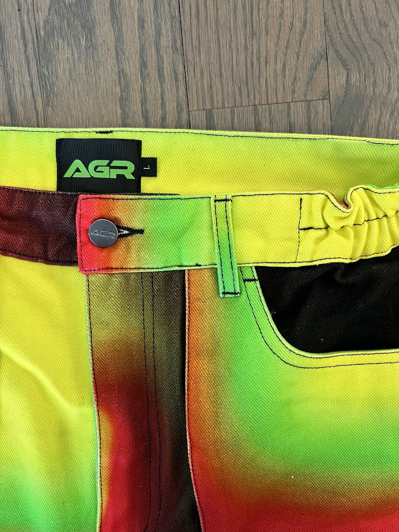Other AGR Shorts Crazy Color NWT Size US 34 / EU 50 - 2 Thumbnail