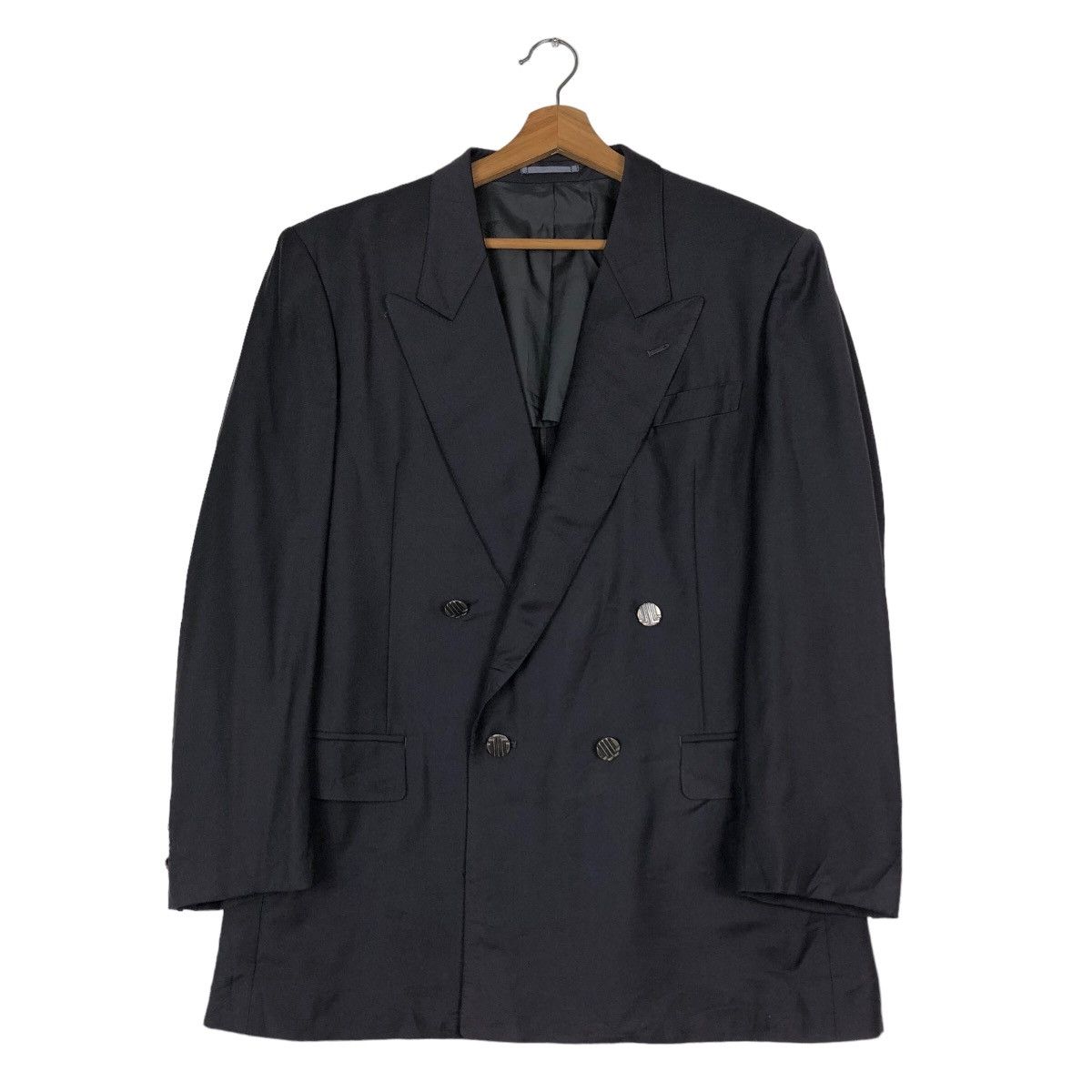 Japanese Brand 🔥Vintage Lanvin Paris Casual Coats Jacket Double Breast Size US M / EU 48-50 / 2 - 1 Thumbnail