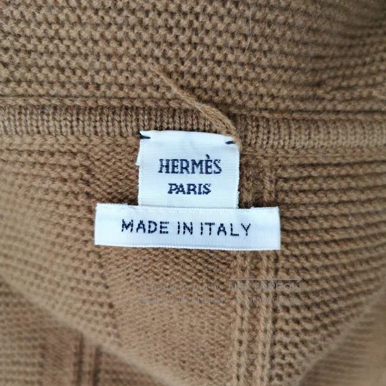 Hermes Hermes Wool Solid Color Hooded Sweater Size XS / US 0-2 / IT 36-38 - 5 Thumbnail