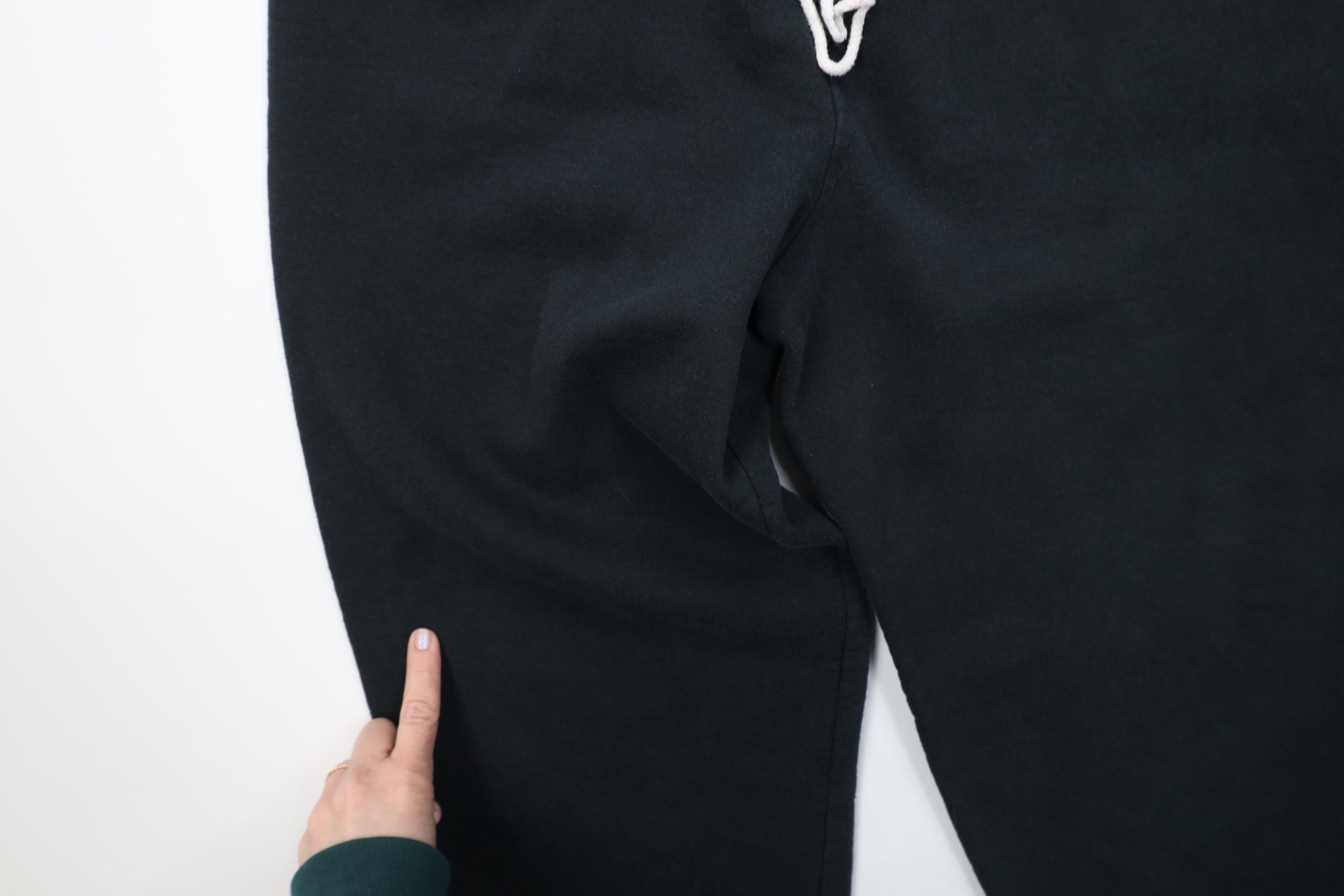 Vintage Vintage 90s Y2K Streetwear Sweatpants Joggers Pants Black Size US 38 / EU 54 - 6 Thumbnail