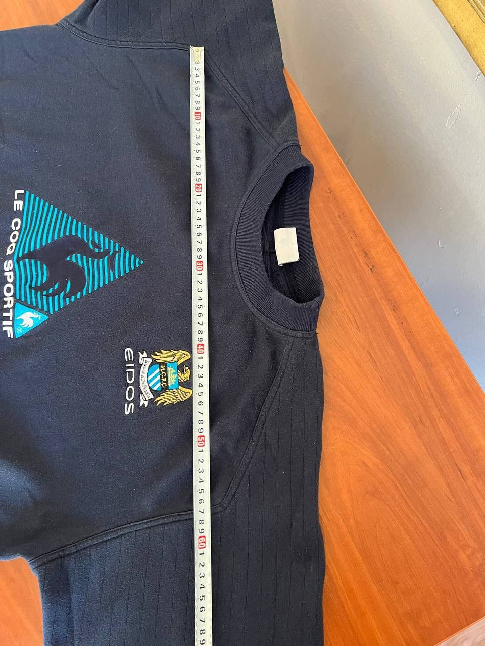 Le Coq Sportif 1999/2001 RARE MANCHESTER CITY VINTAGE SOCCER SWEATSHIRT XXL Size US XXL / EU 58 / 5 - 13 Thumbnail