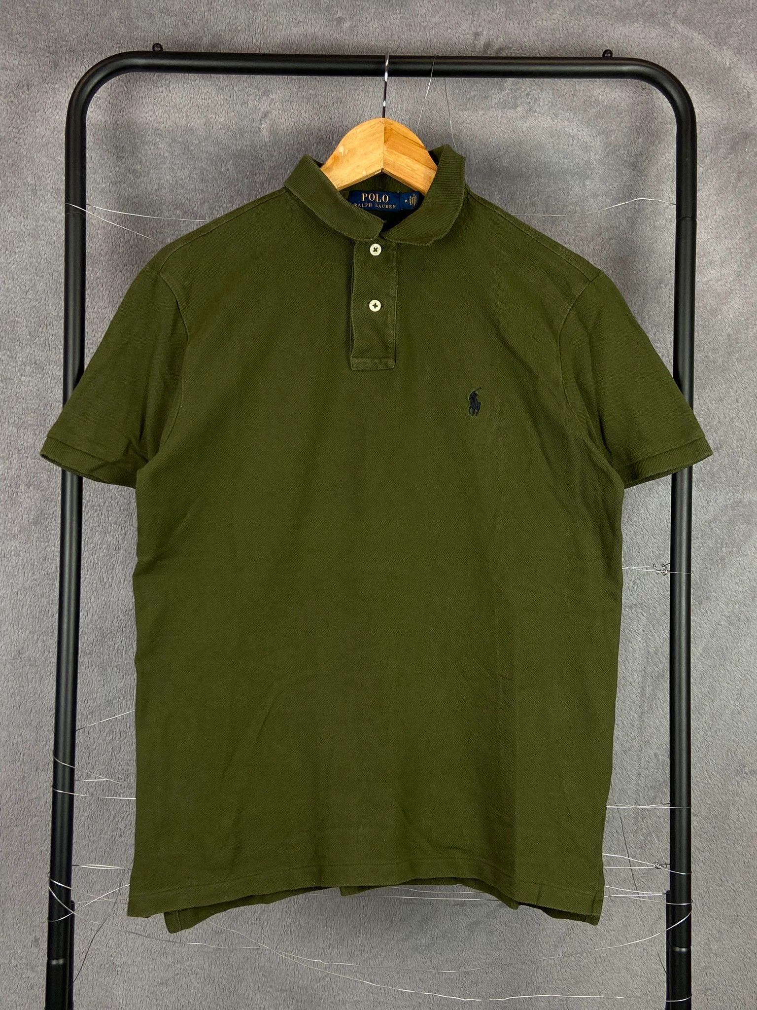 Polo Ralph Lauren Ralph Lauren green polo shirt vintage classic preppy Size US M / EU 48-50 / 2 - 1 Thumbnail