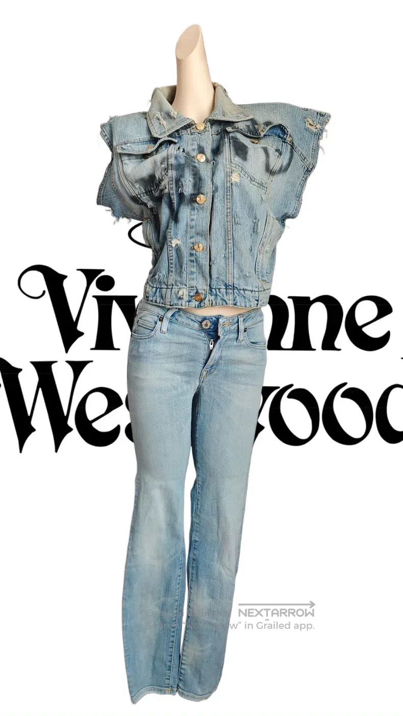 Vivienne Westwood Vivienne Westwood Light blue jeans Size 26" / US 2 / IT 38 - 5 Thumbnail