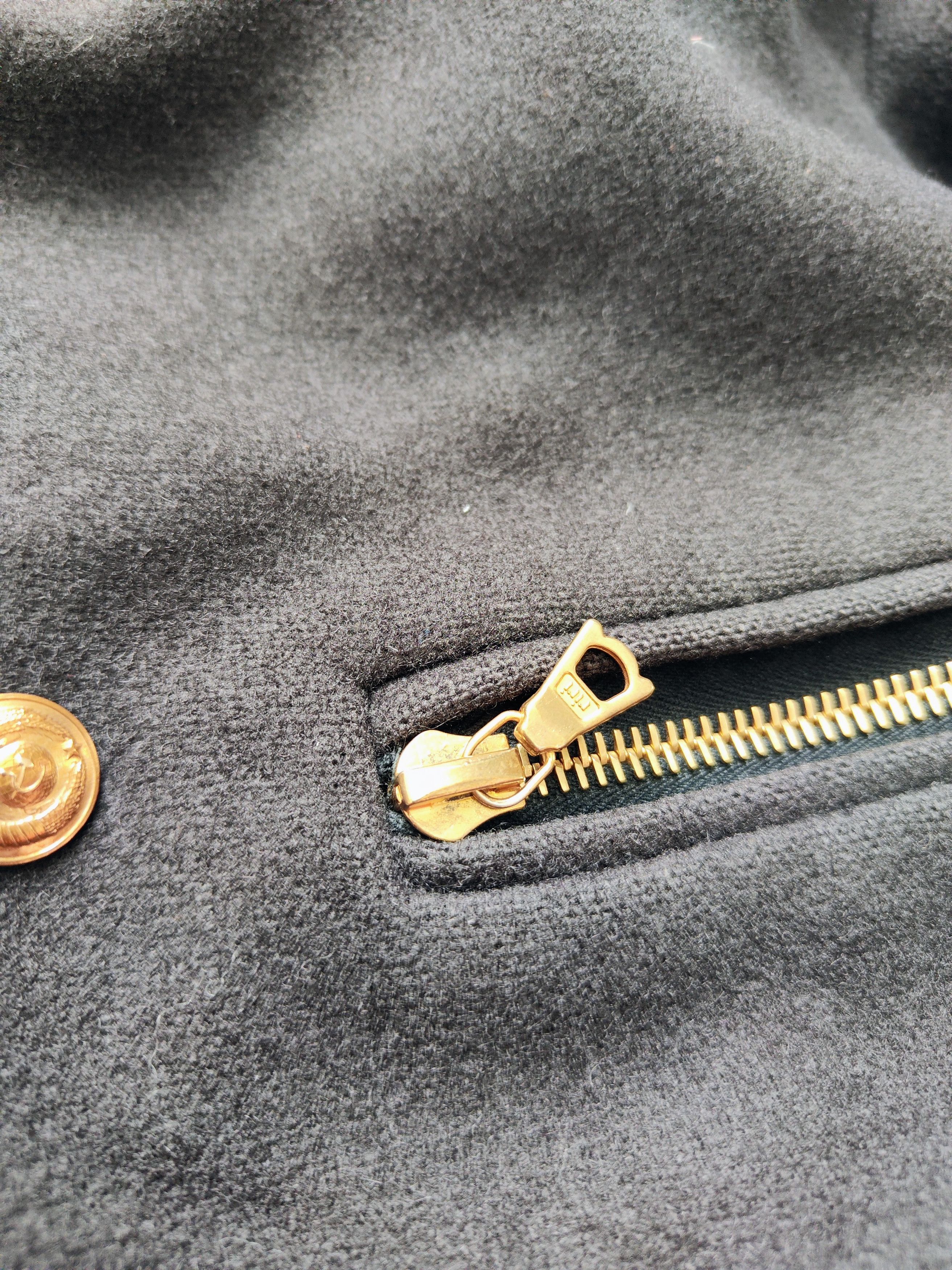 Denis Simachev Navy coat.Like Vetements or Balenciaga coats. Size US L / EU 52-54 / 3 - 9 Thumbnail