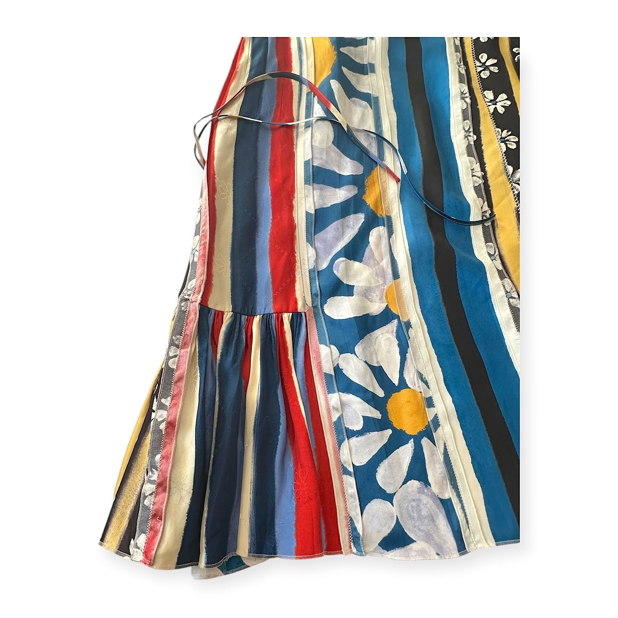 Marni Marni Horizons Print Jacquard Dress, Size 38 Italy/XS, NWT Size XS / US 0-2 / IT 36-38 - 11 Thumbnail