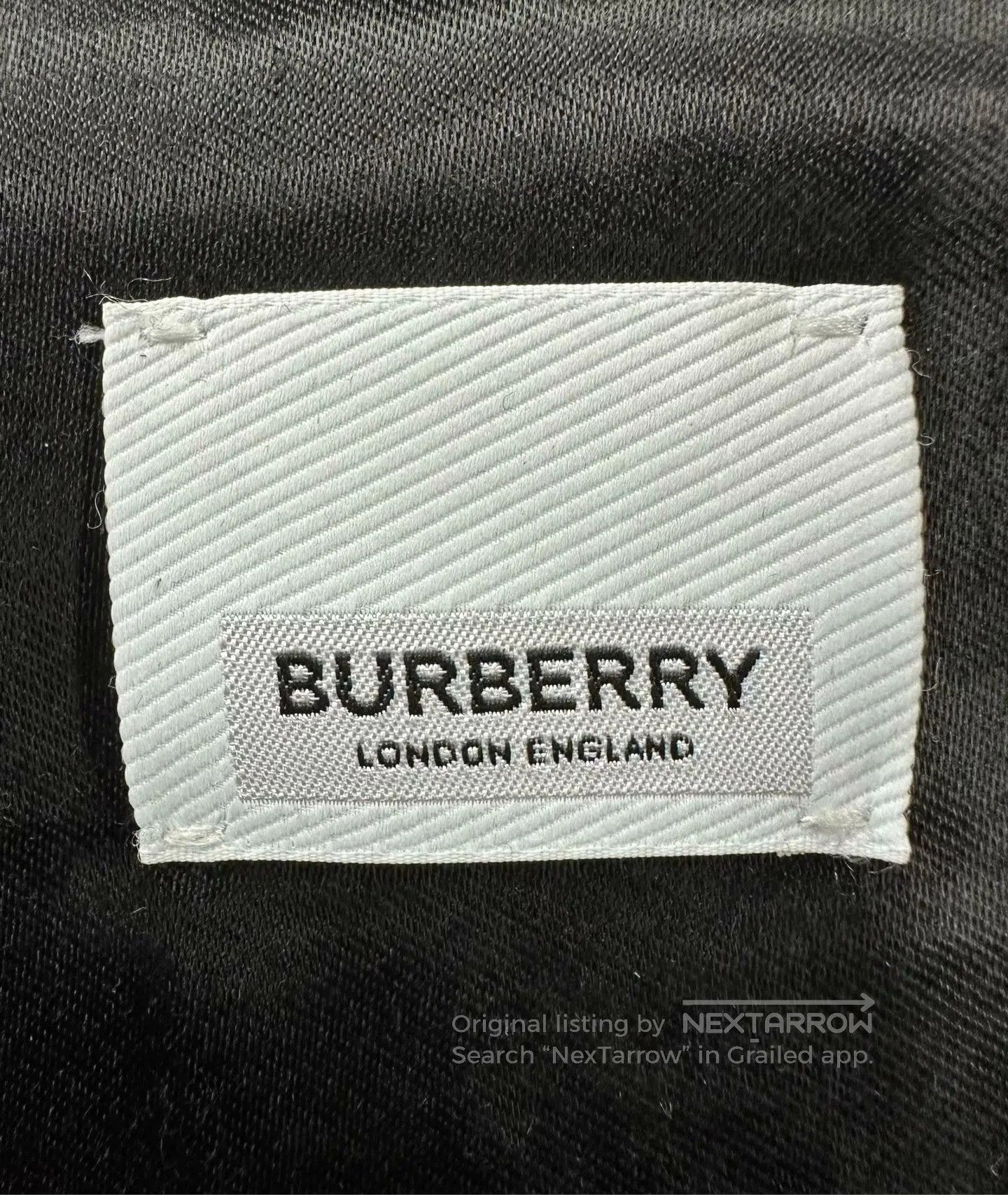 Burberry Burberry Black Warhorse Logo Printed Flight Jacket| Size M / US 6-8 / IT 42-44 - 3 Thumbnail