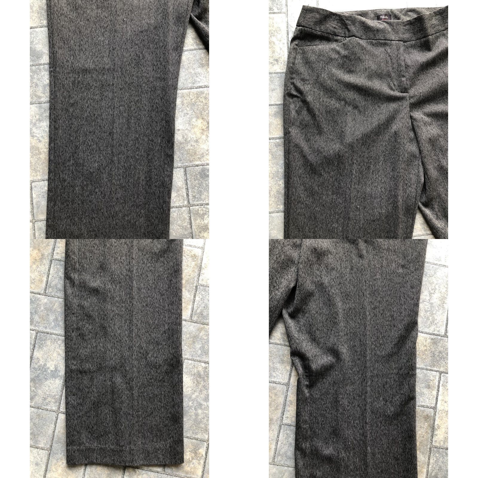 Vintage VINTAGE NWT New Rafaella Studio Pants Curvy Defined Waist Higher Back Rise Size 12 Black Size 34" / US 12 / IT 48 - 8 Thumbnail