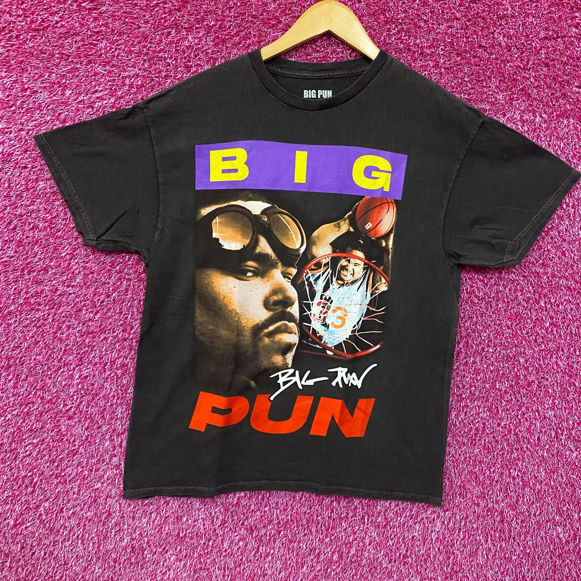 Rap Tees Big Pun HIP Hop Vtg Wash T-Shirt Medium Size US M / EU 48-50 / 2 - 3 Thumbnail