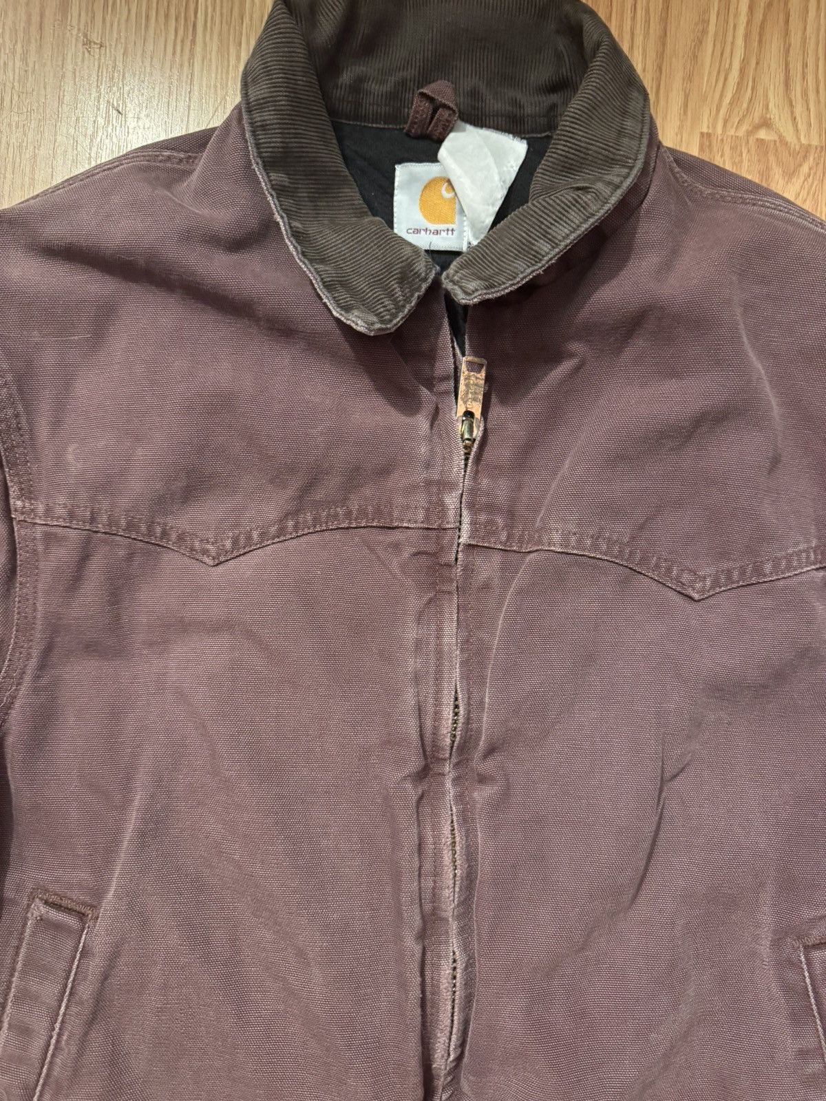 Carhartt Vintage Carhartt Santa Fe JQ2135 Quilted Flannel Jacket Size US M / EU 48-50 / 2 - 2 Thumbnail