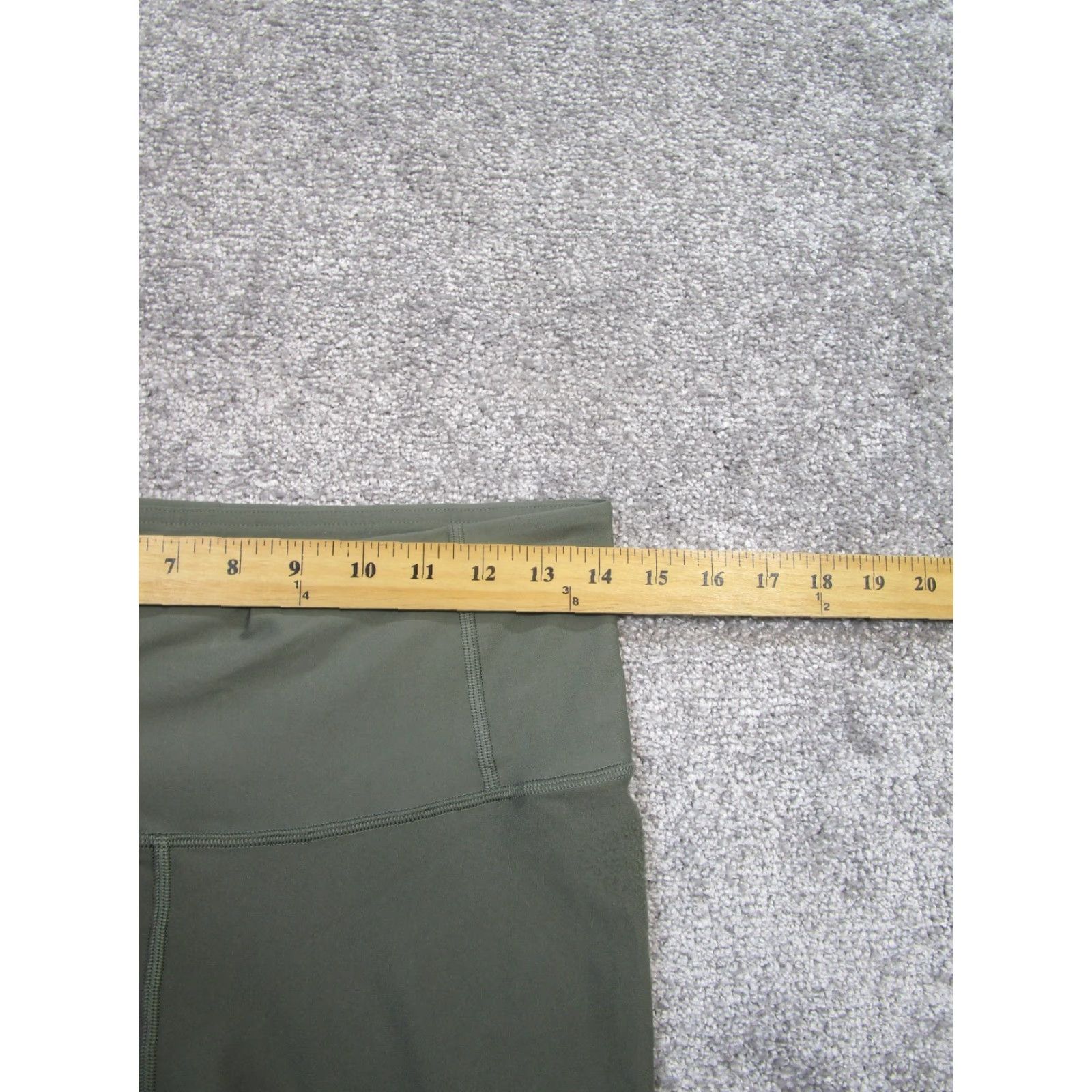 Lululemon VINTAGE Lululemon Leggings Womens 10 Green Running Pilling Size 32" / US 10 / IT 46 - 7 Thumbnail