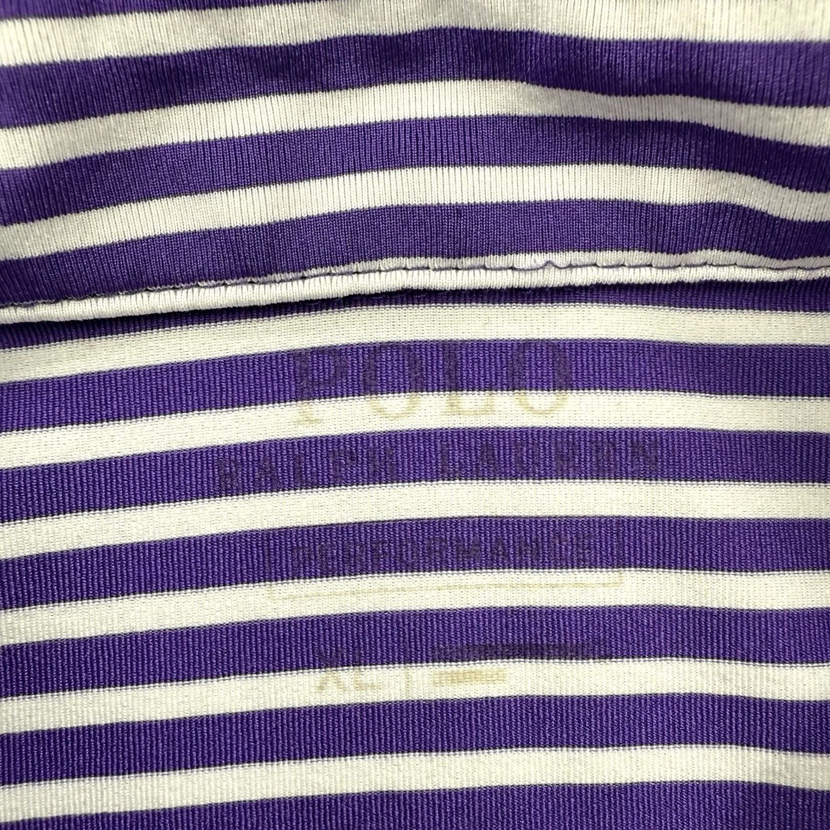 Ralph Lauren Ralph Lauren Performance Polo Shirt Men XL Multicolor Striped Short Sleeve Golf Polo Shirt Adidas? Size US XL / EU 56 / 4 - 3 Thumbnail