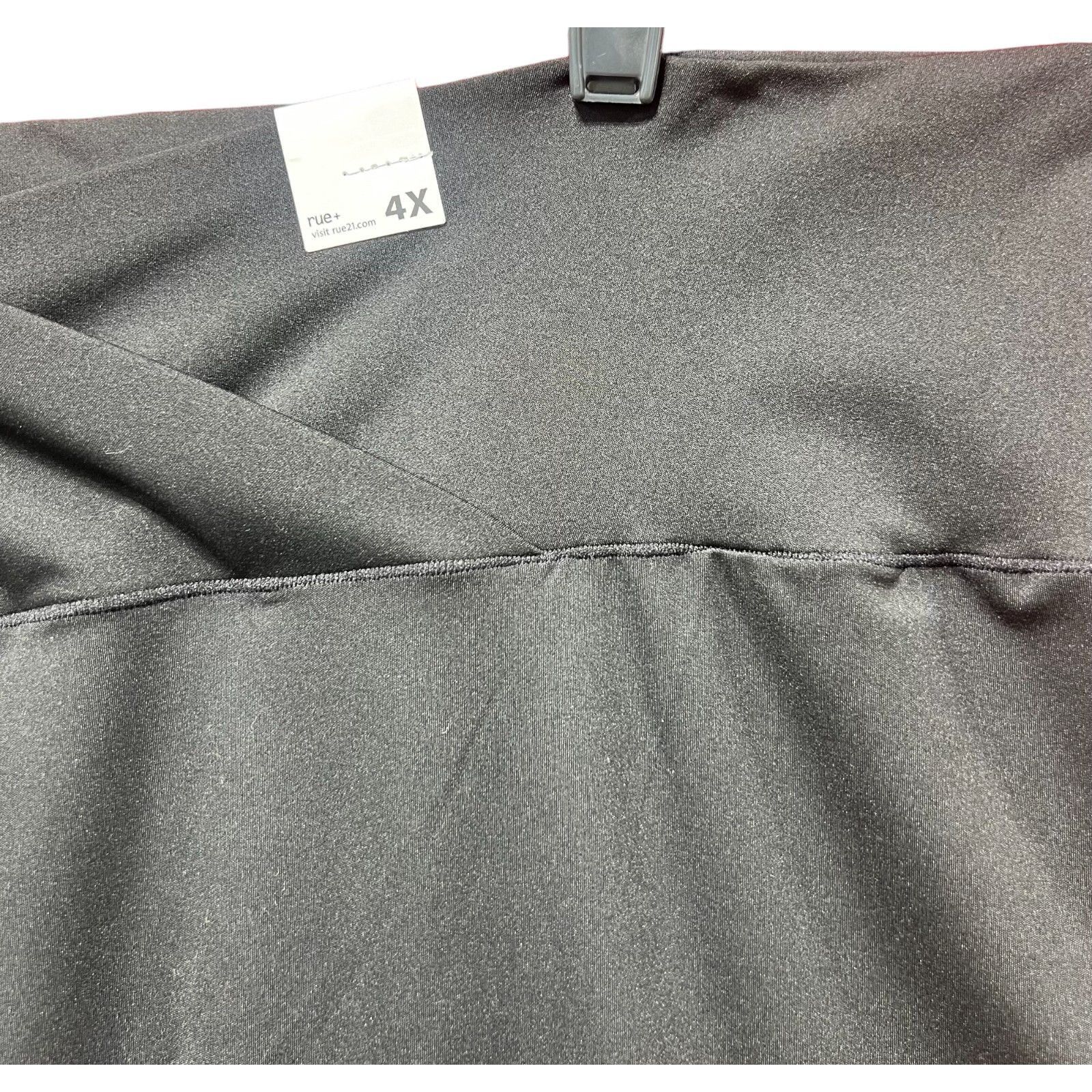 Other Rue + - Women's Smooth Stretch Leggins - Black - 4X Size 40" / US 18 - 10 Thumbnail