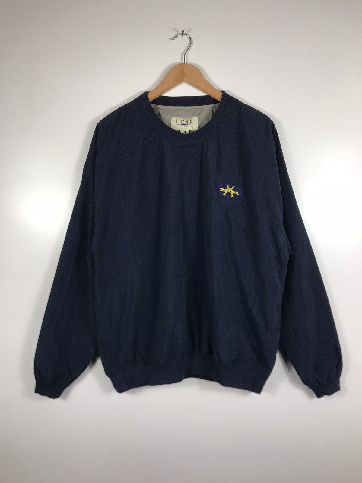 ⚡️Vintage Gear For Sport Nylon V Neck Sweatshirt